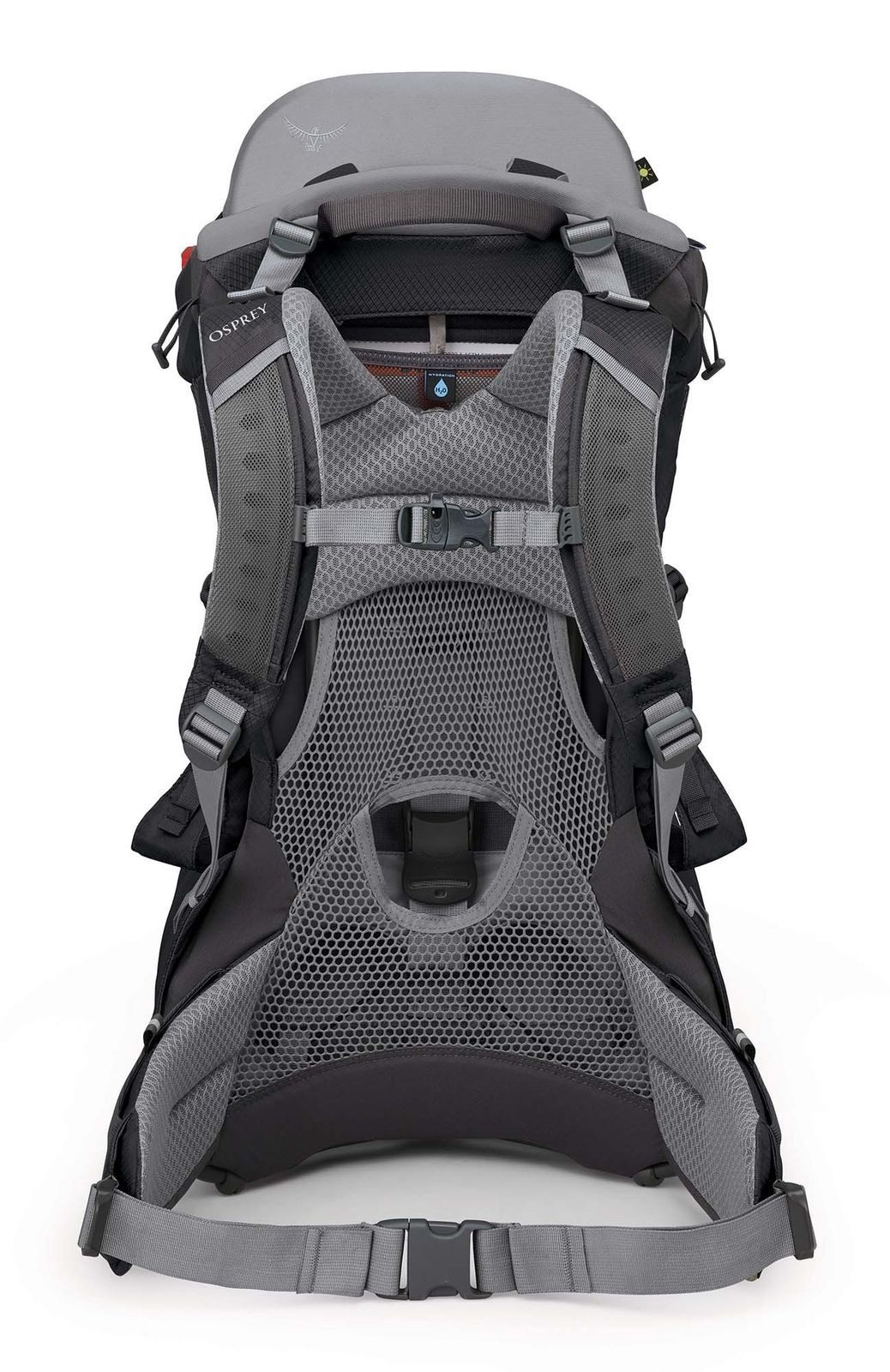 Osprey Babytrage Child Carrier With Raincover (Set, 2-tlg)