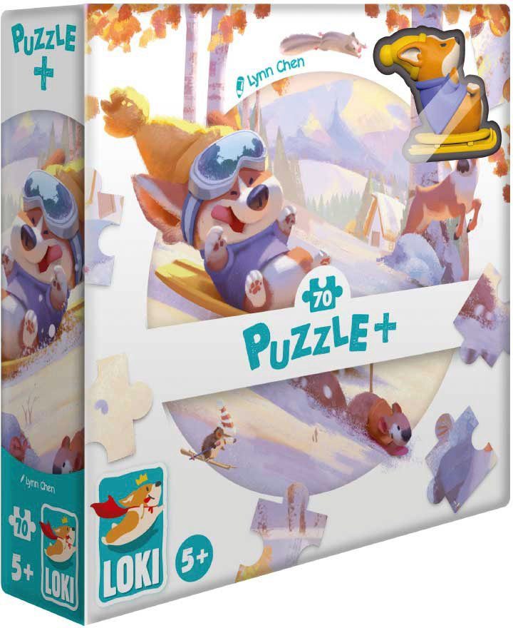 LOKI Puzzle Winter, 70 Puzzleteile