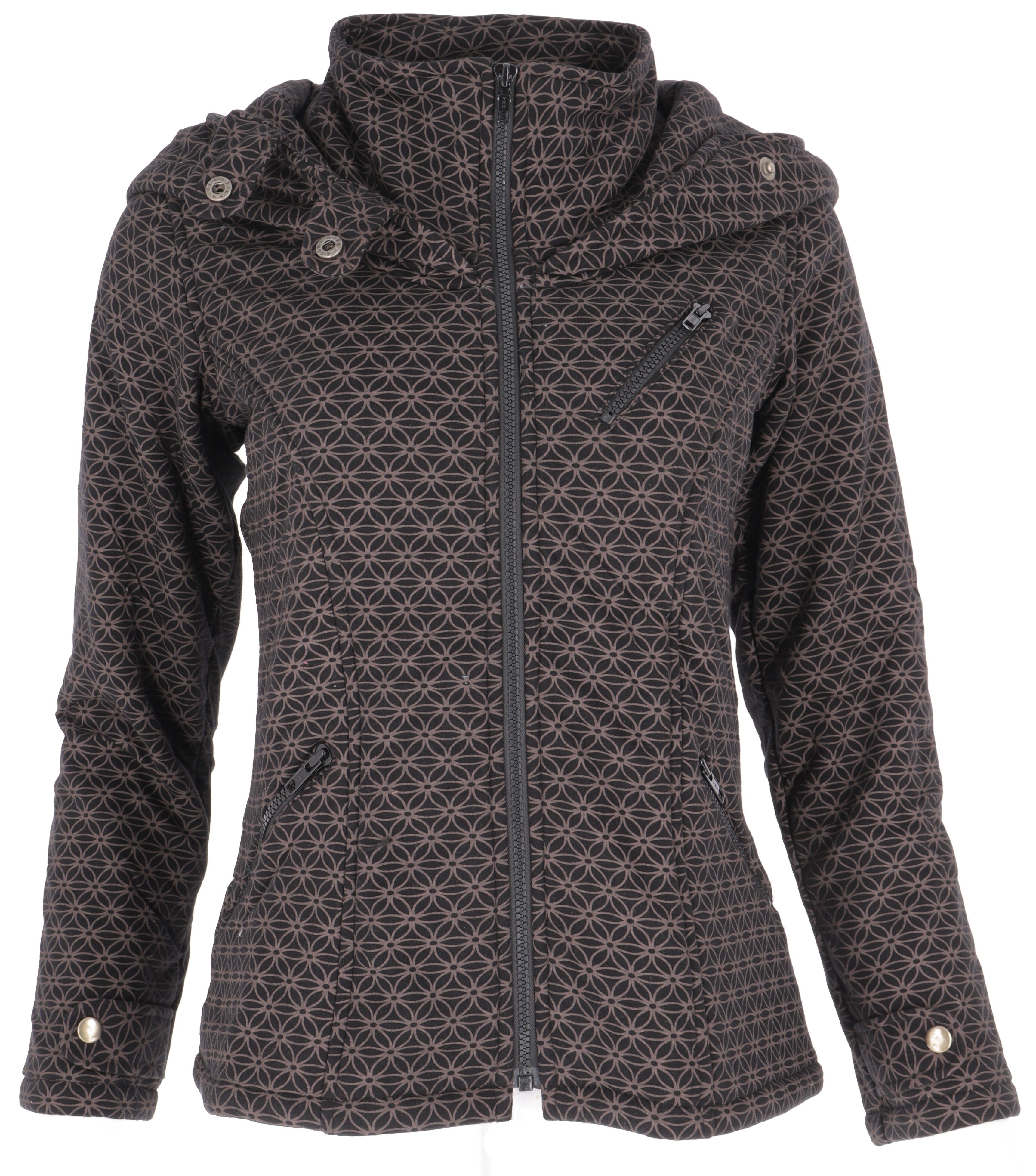 Guru-Shop Langjacke Goa Festival Jacke `Flower günstig online kaufen