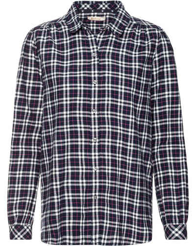 Barbour Flanellbluse Flanell-Karobluse Birling