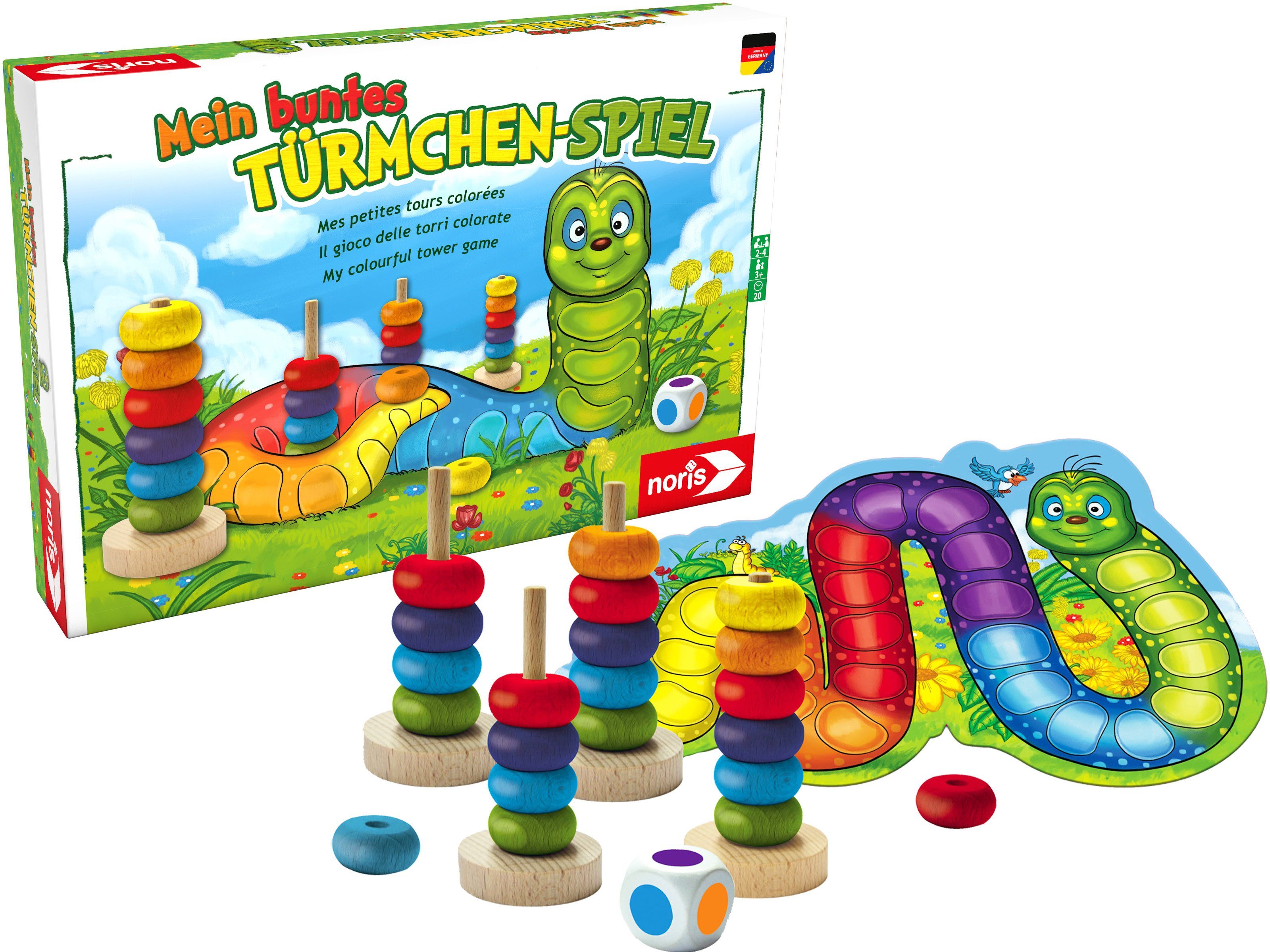 Noris Spiel, Mein buntes Türmchenspiel, Made in Germany