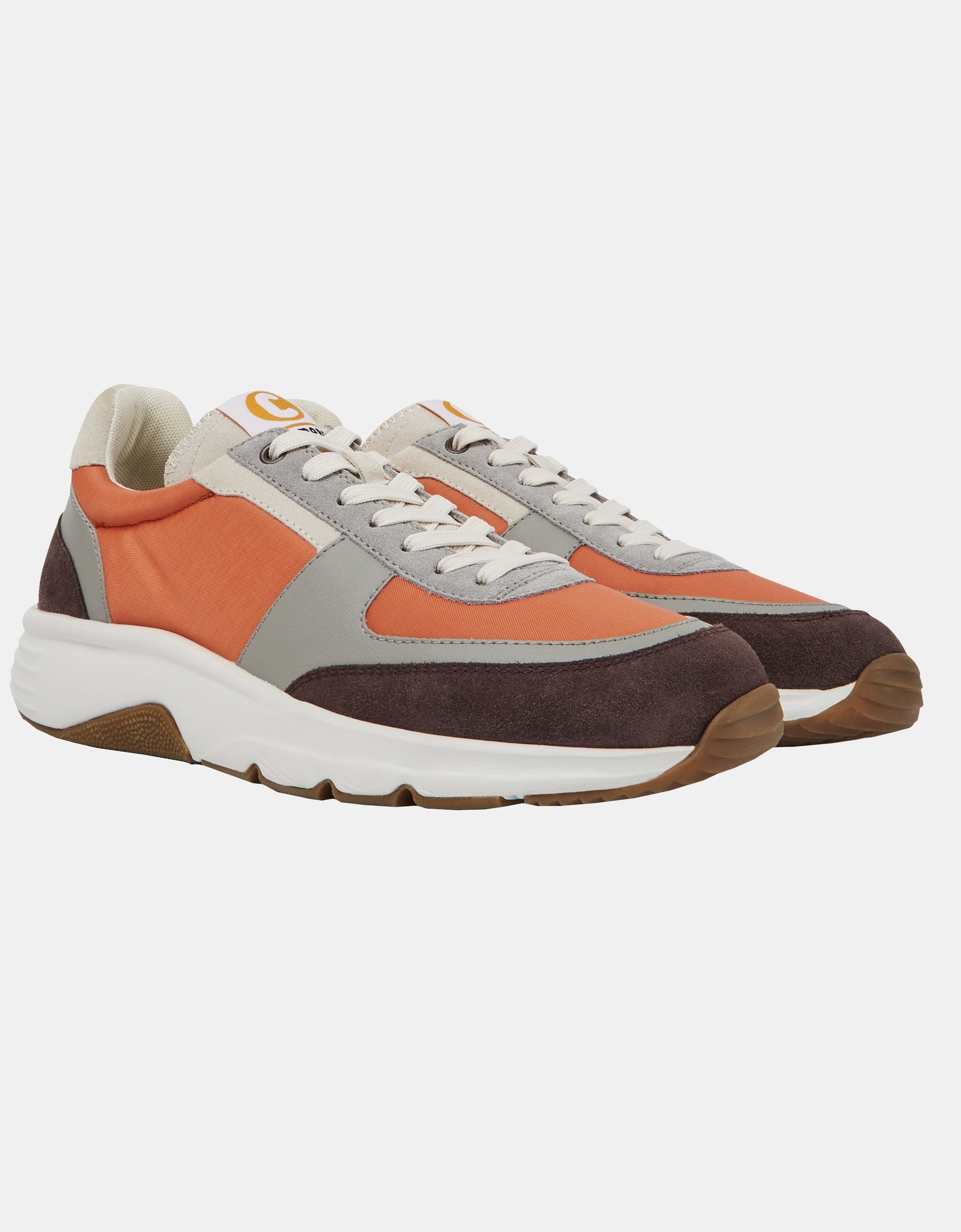 - Camper Orange TWINS Grau Sneaker