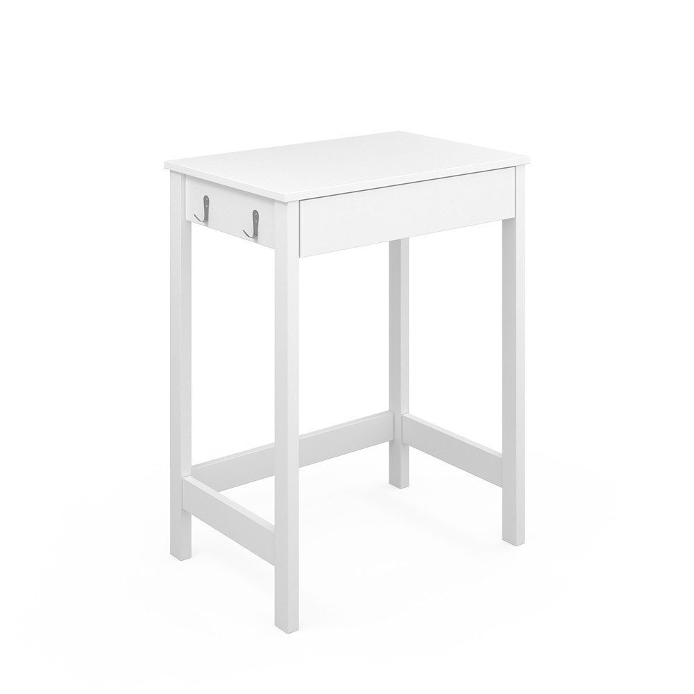 Vicco Schreibtisch Surrey, Weiß, 60 x 40 cm mit Schublade günstig online kaufen