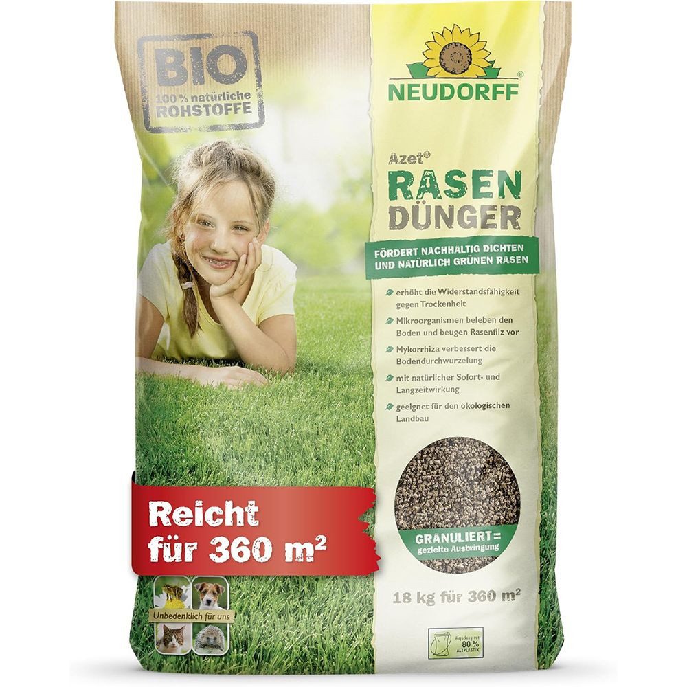 Neudorff Gartenbau-Substrat Neudorff Azet Rasendünger 18,0 kg