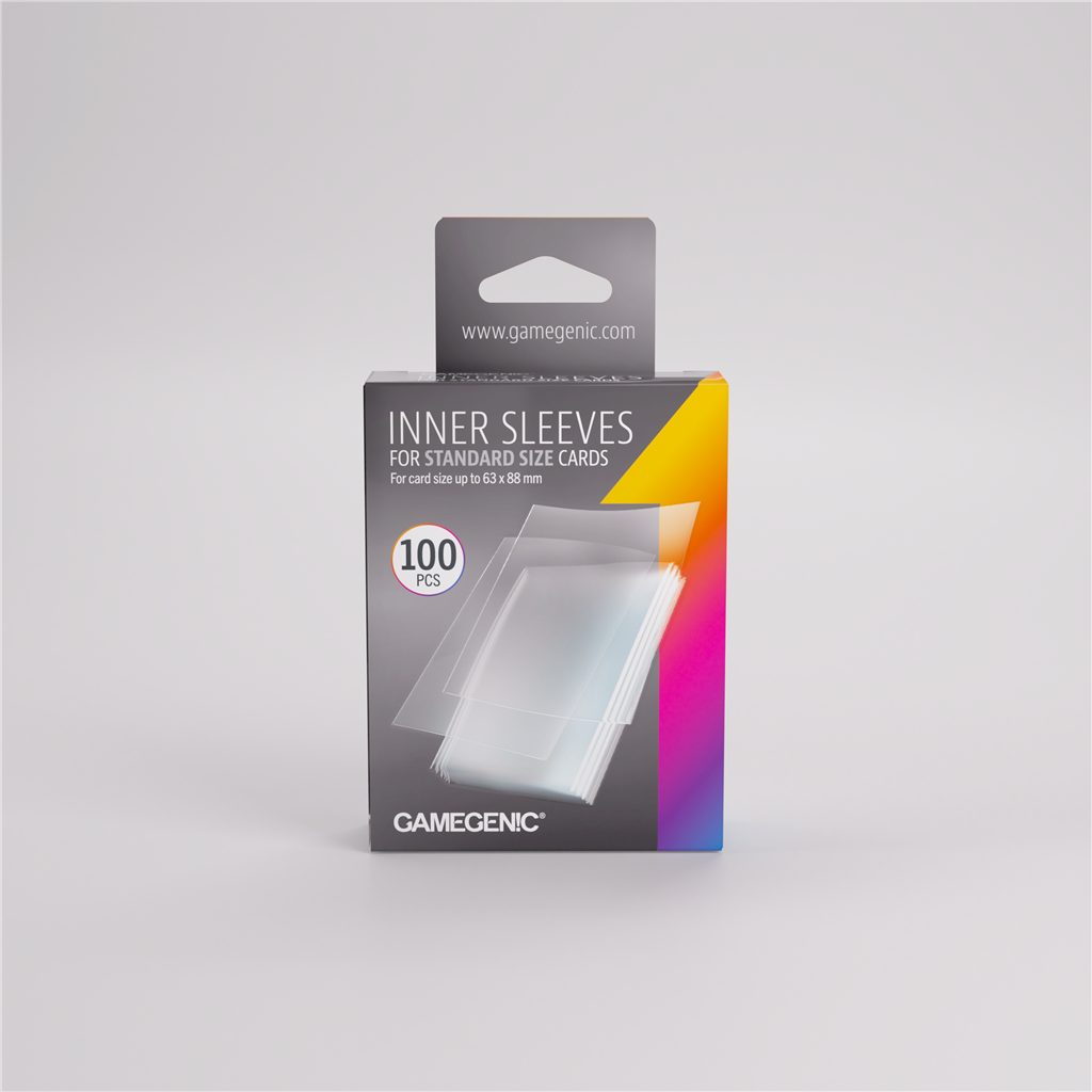 Gamegenic Sammelkarte Inner Sleeves 64x89mm - Clear (100 Sleeves)