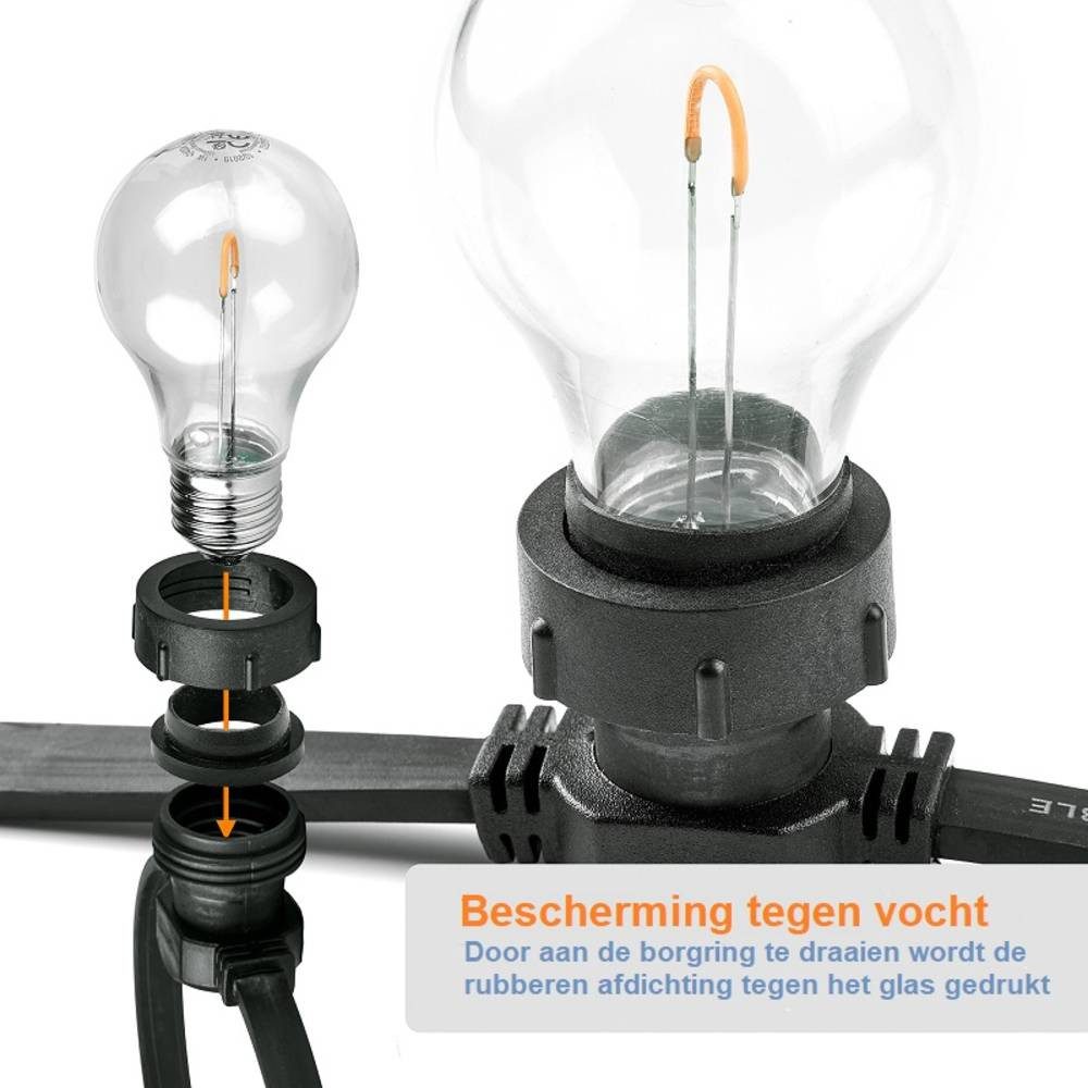 LEDmaxx Lichterkette Illu-Lichterkette Illu-20-v2