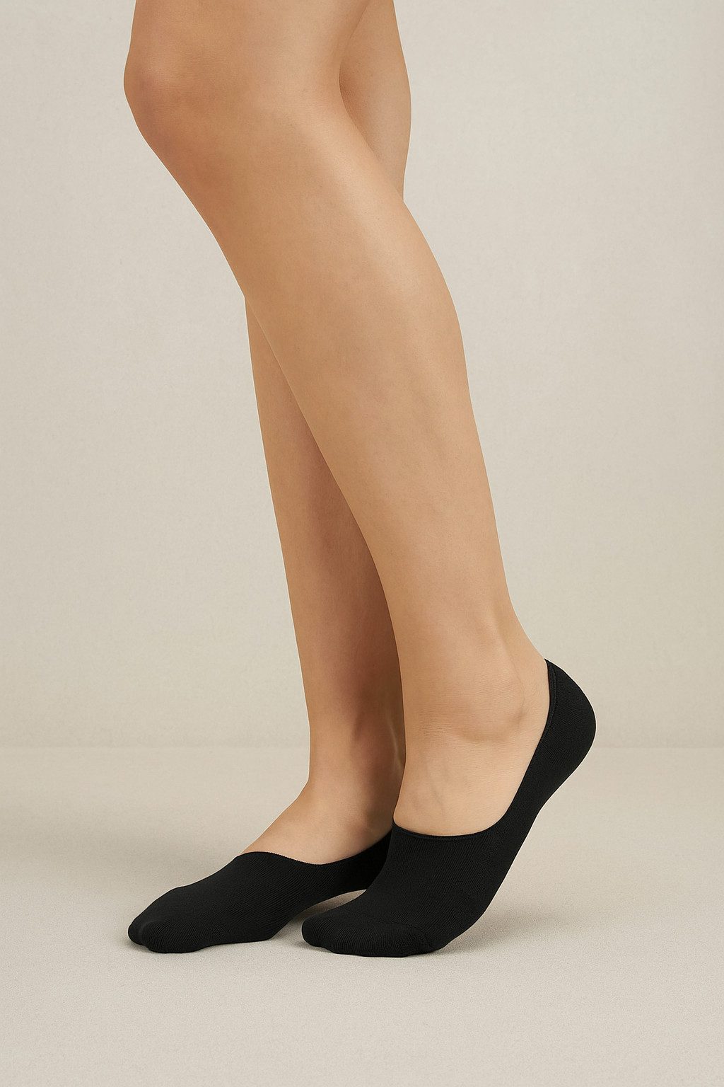 NERS Füßlinge aus Bambus, 10 Paar Damen & Herren mit Silikon, rutschfest, ohne Naht (10-Paar, 10 Paar) Füsslinge Socken für Sneaker & Ballerinas, atmungsaktiv, unsichtbar