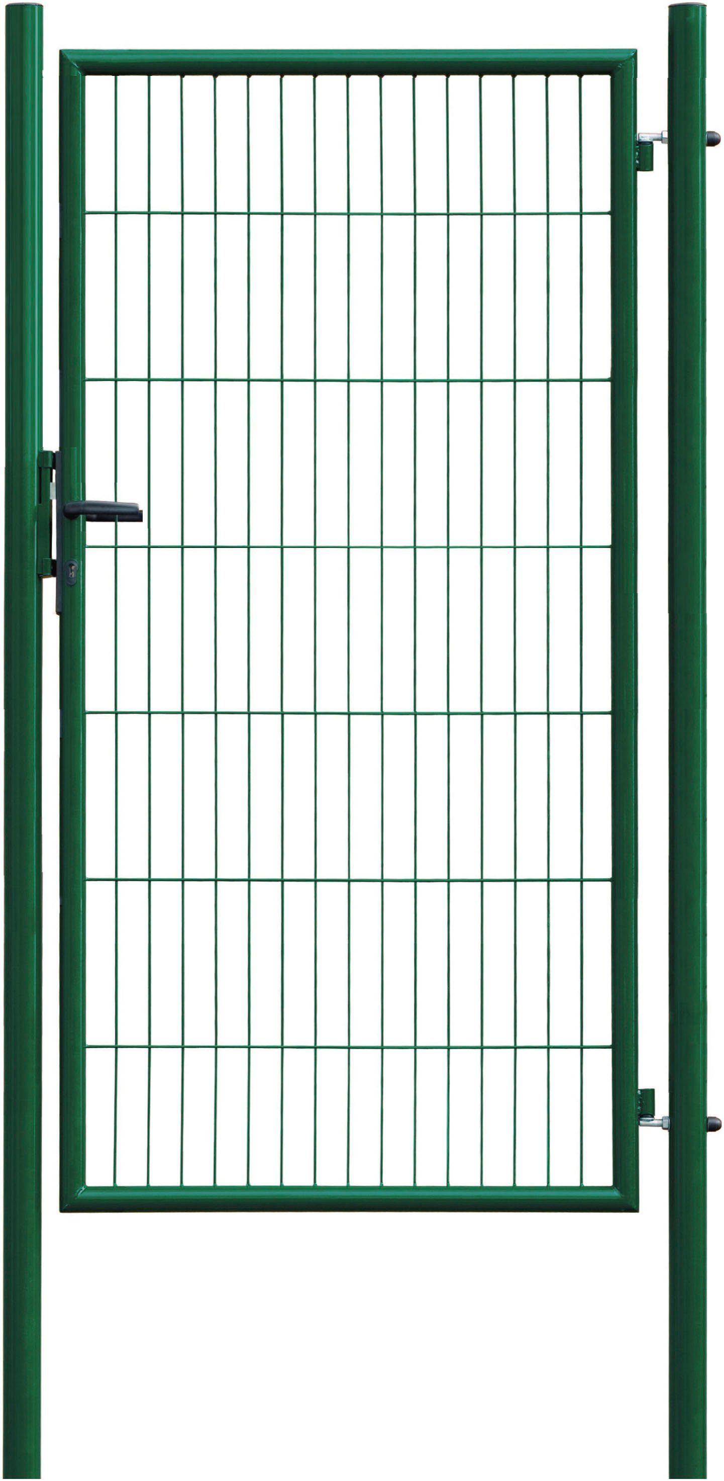 GARDEN 'N' MORE Zauneinzeltür Einzeltor Standard, (Set), 175 cm hoch, grün