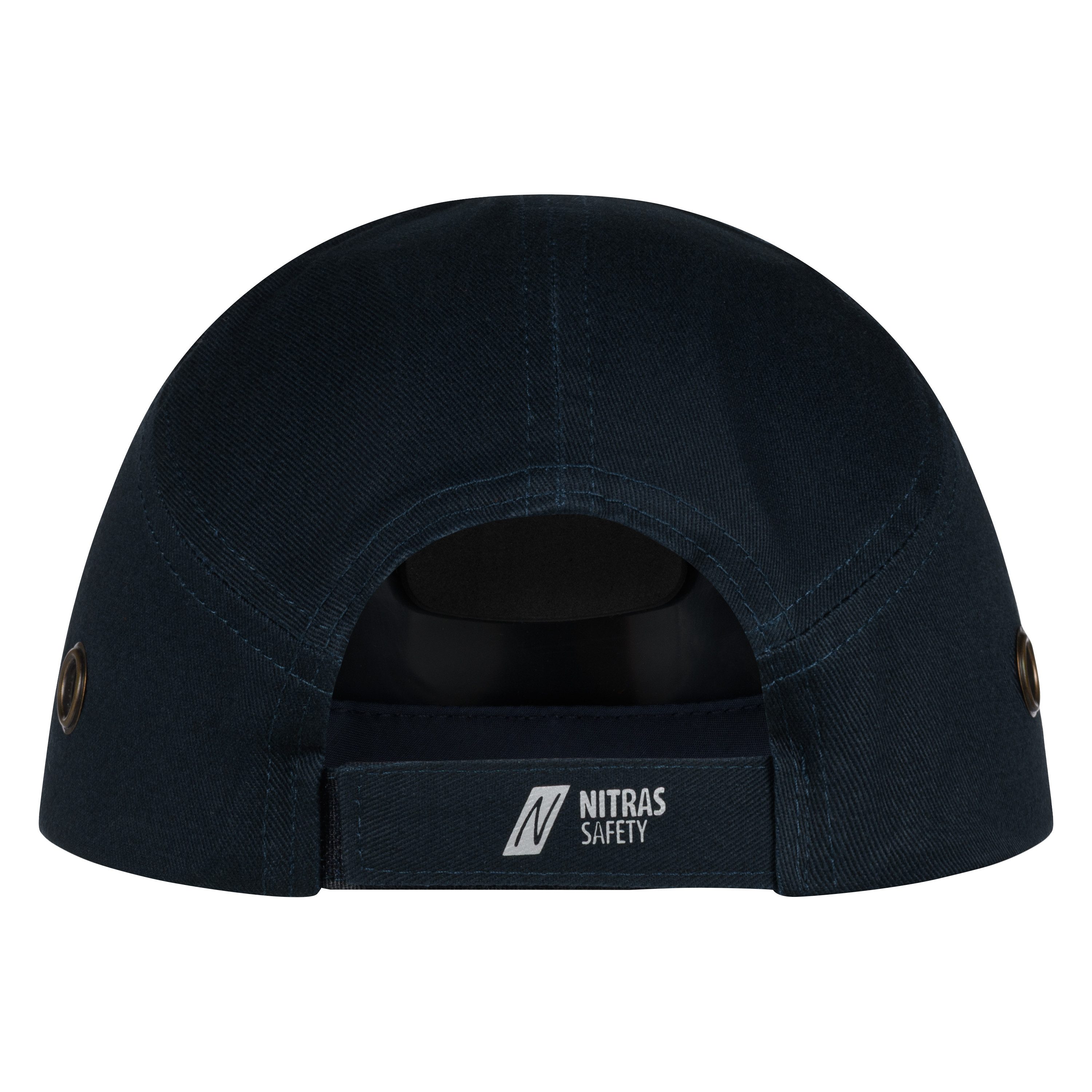 Nitras Sicherheitshelm Baseballcap, Anstoßkappe in Baseballmützen Style, Uni Cap mit Schirm