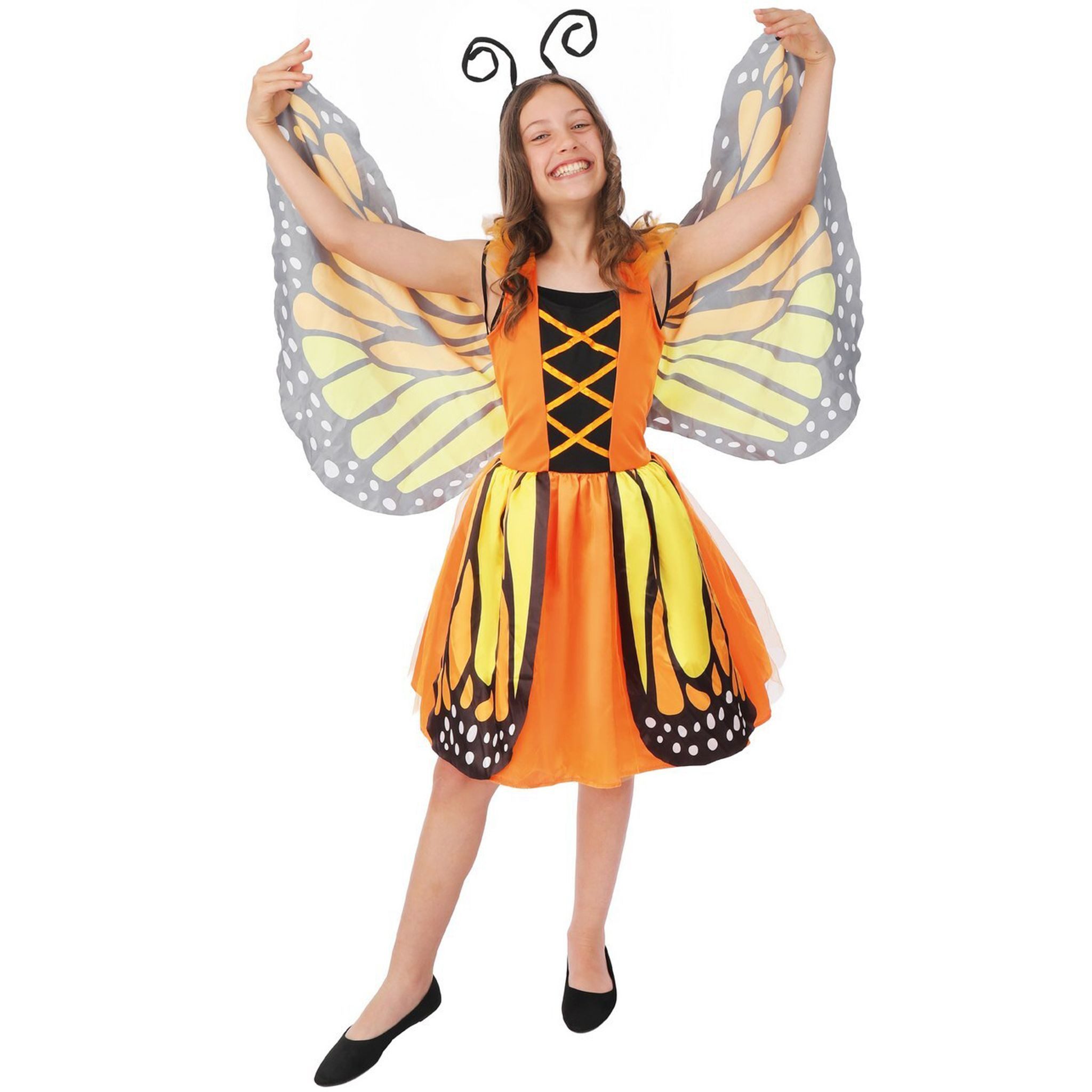 p`tit clown Kostüm Schmetterling Kostüm Aurora Kinder