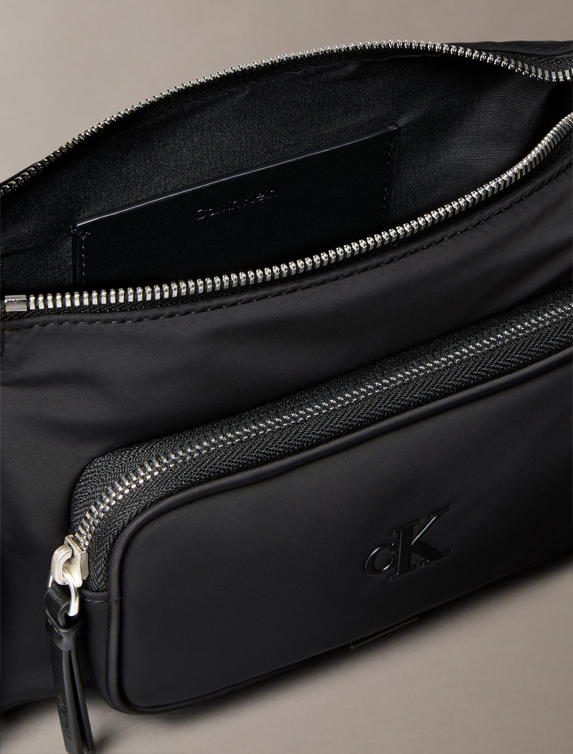 Calvin Klein Henkeltasche POCKET NYLON BAG W/ STRAP, Schultertasche, Umhängetasche, Handtasche Damen