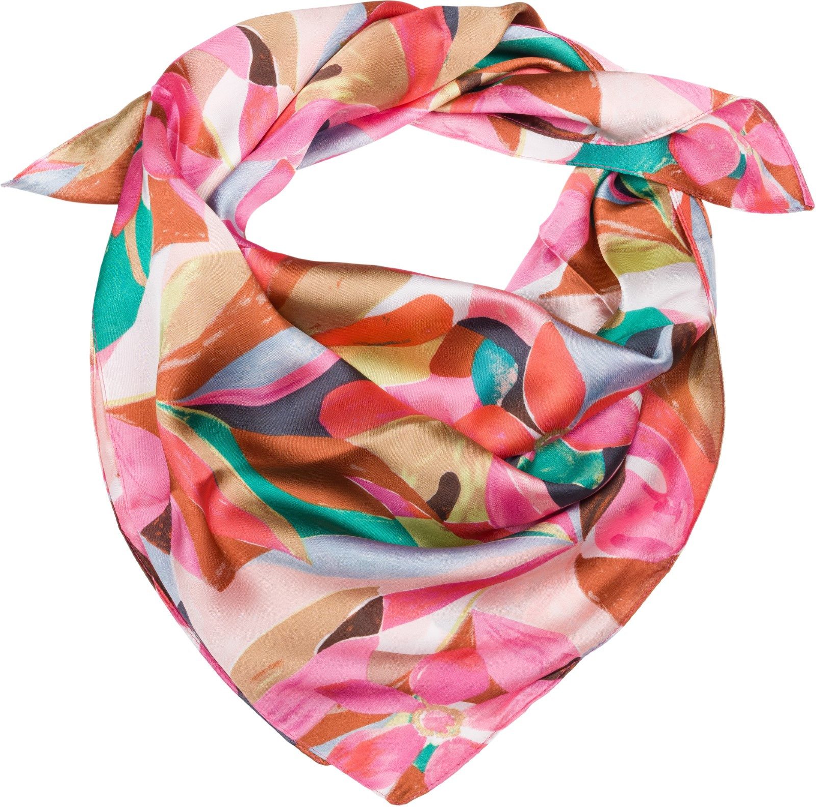 styleBREAKER Modetuch Halstuch mit Blumen Muster, günstig online kaufen