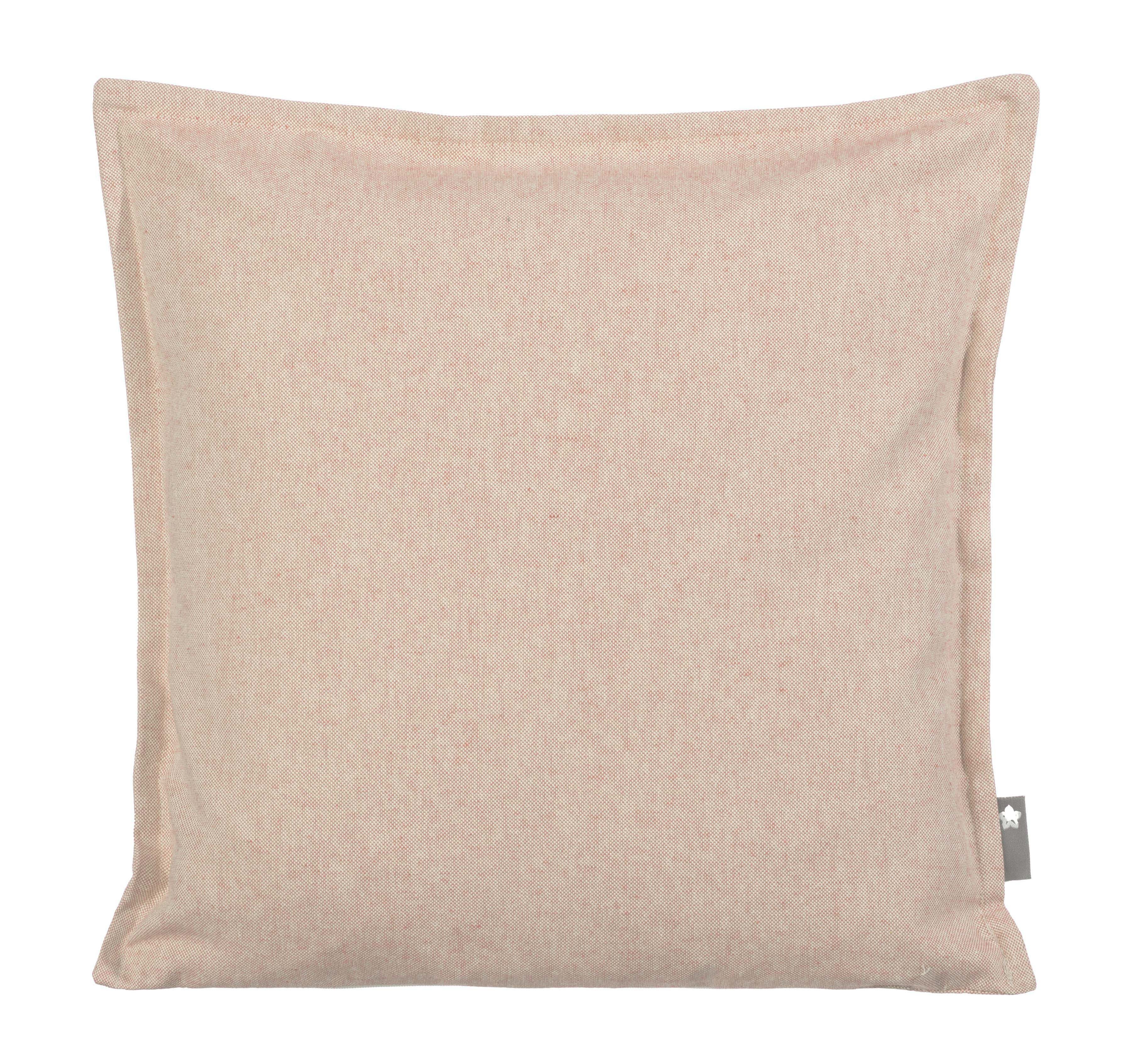 PICHLER Kissenhülle Melierte Baumwolle meliert Kissenhülle 2er Set 51 x 51 cm FARO Rechte, (2 Stück), Kissenbezug für Dekokissen Zierkissen Kissenhülle