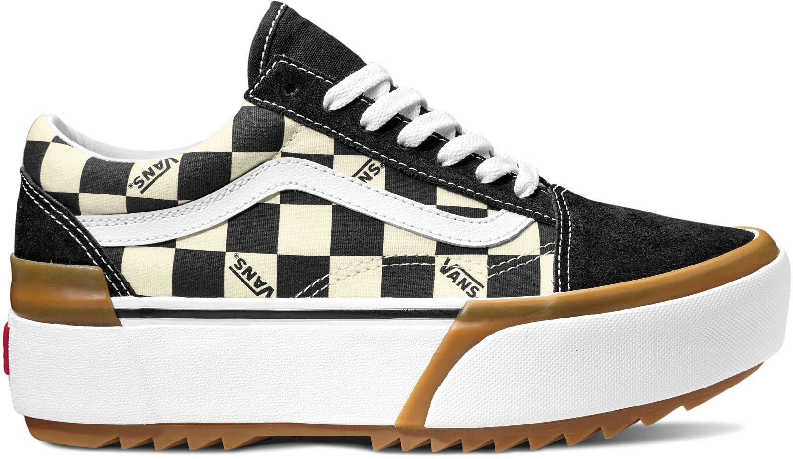 Vans Old Skool Stacked Sneaker Waffelmuster mit