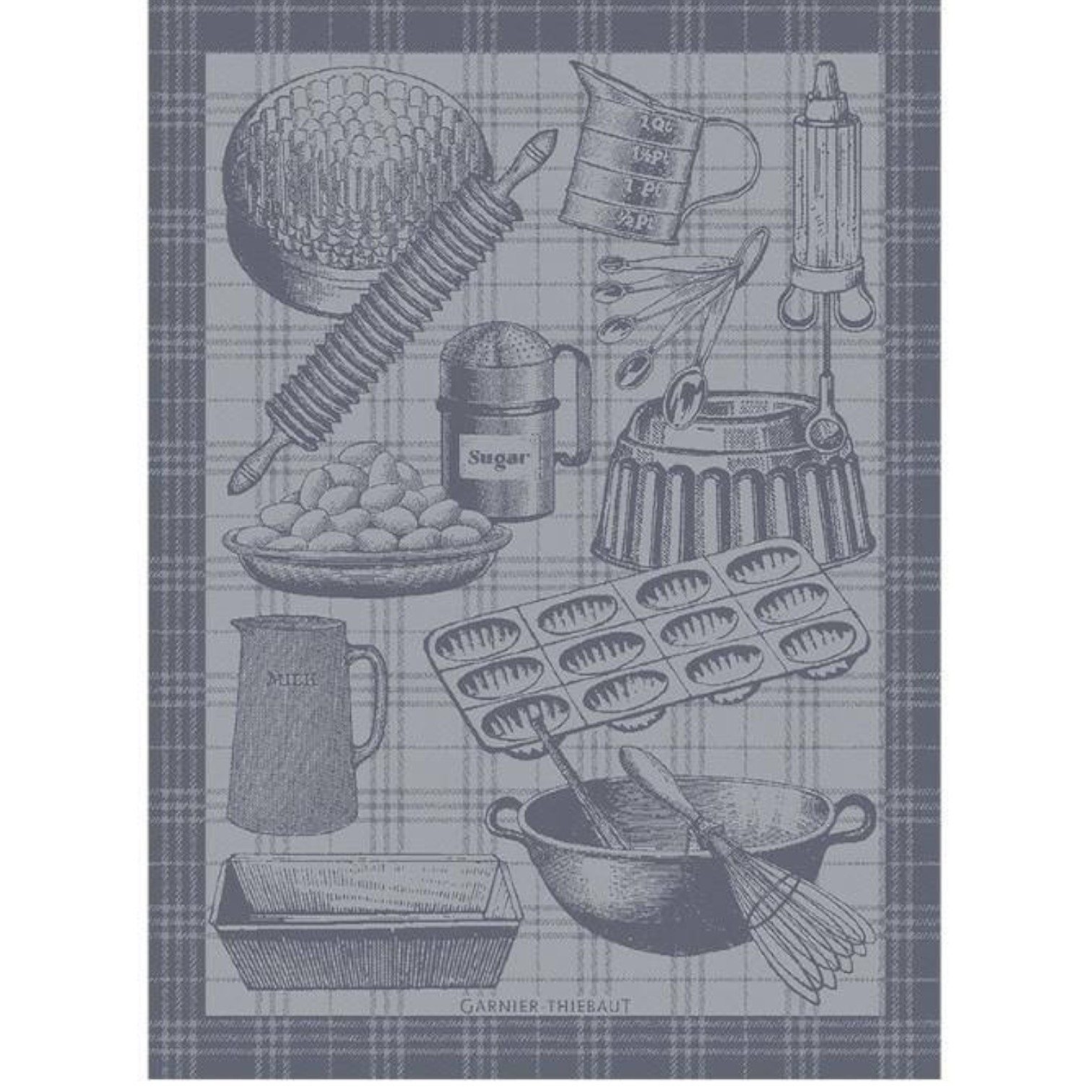 Garnier Thiebaut Geschirrtuch Patissier Gris von Garnier Thiebaut