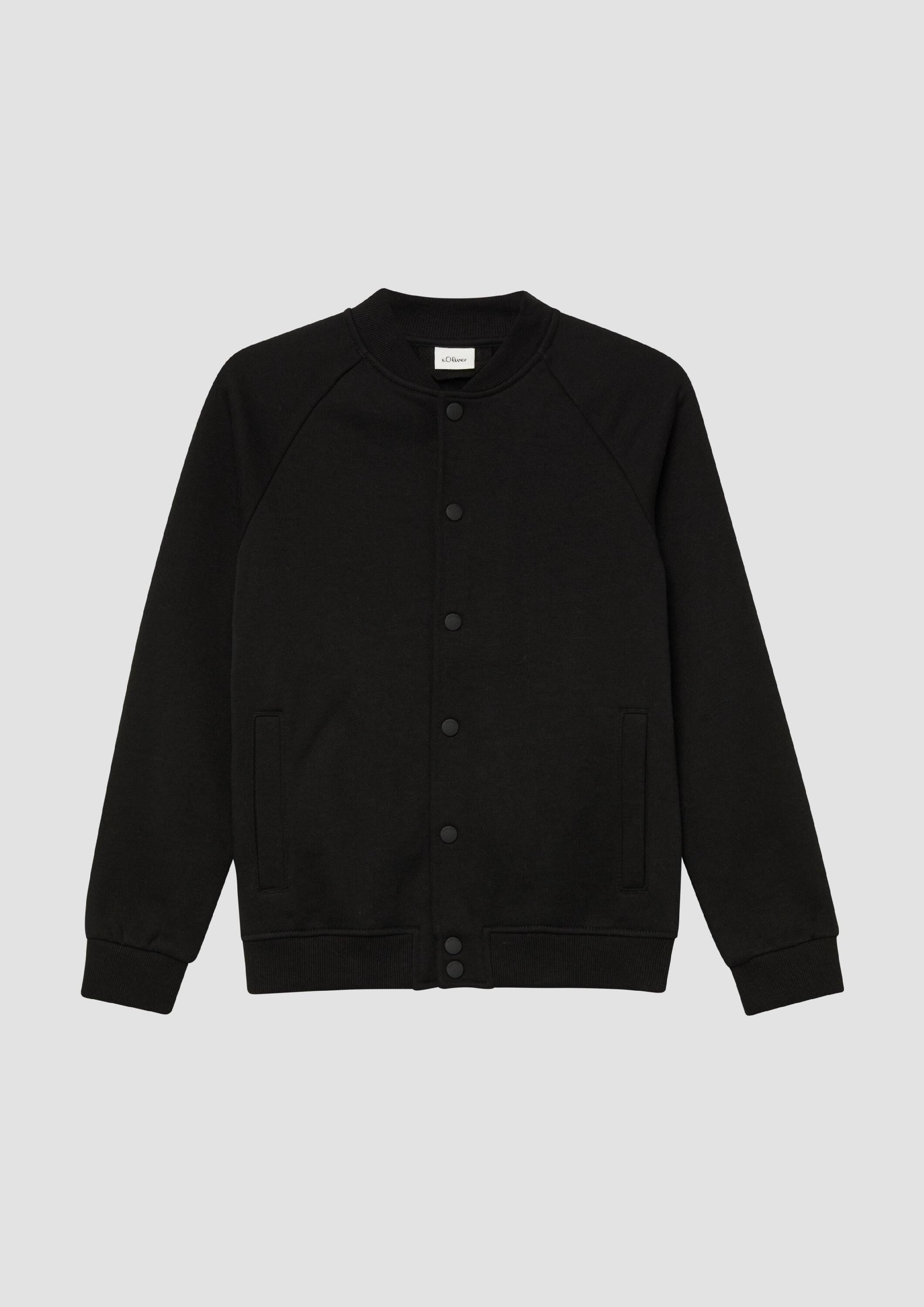 s.Oliver Sweatjacke Sweatshirt Jacke Kuscheliger Sweat-Blouson