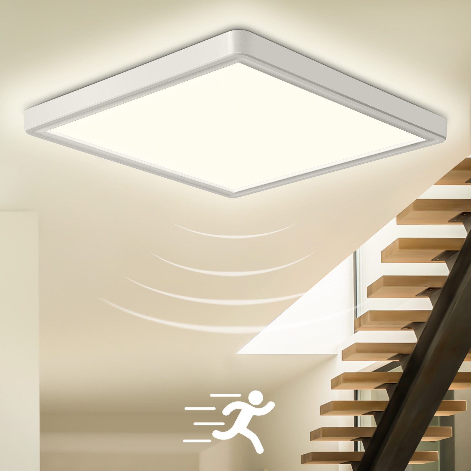 Oraymin Deckenleuchten LED Deckenleuchte mit Radar günstig online kaufen