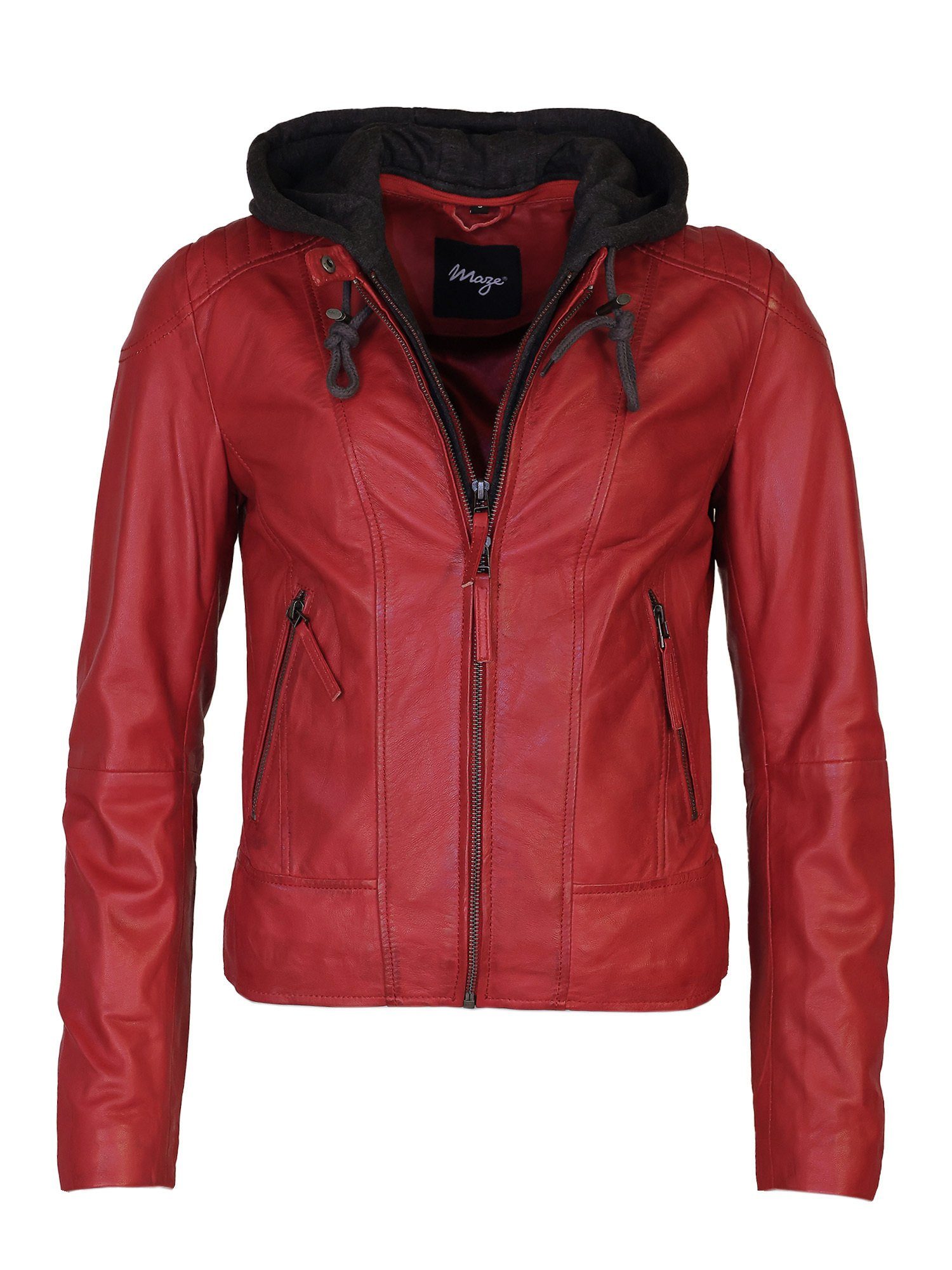 Maze Lederjacke 42021133 chili | Übergangsjacken