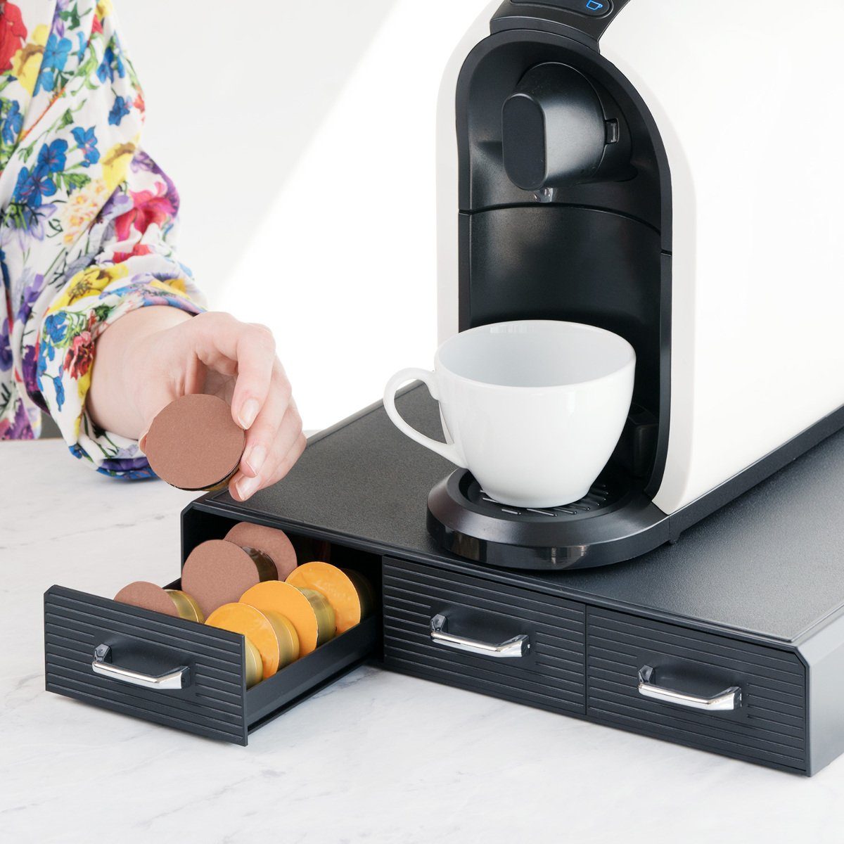 Navaris Kapselspender Kapselhalter Aufbewahrungsbox für Nespresso & CBTL Ka günstig online kaufen
