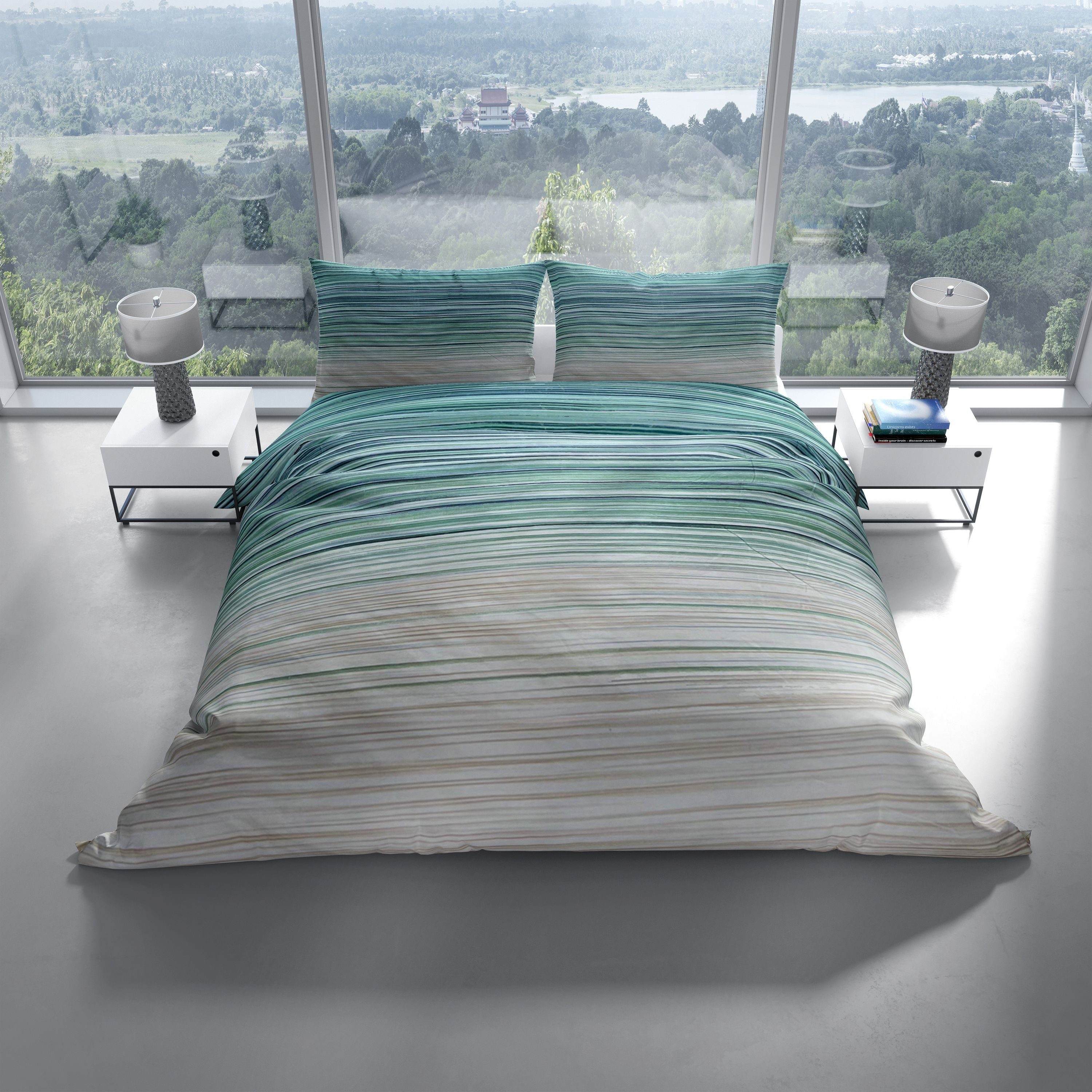 Leonado Vicenti Bettwäsche Baumwolle 135x200, 155x200, 155x220, 200x200, 20 günstig online kaufen