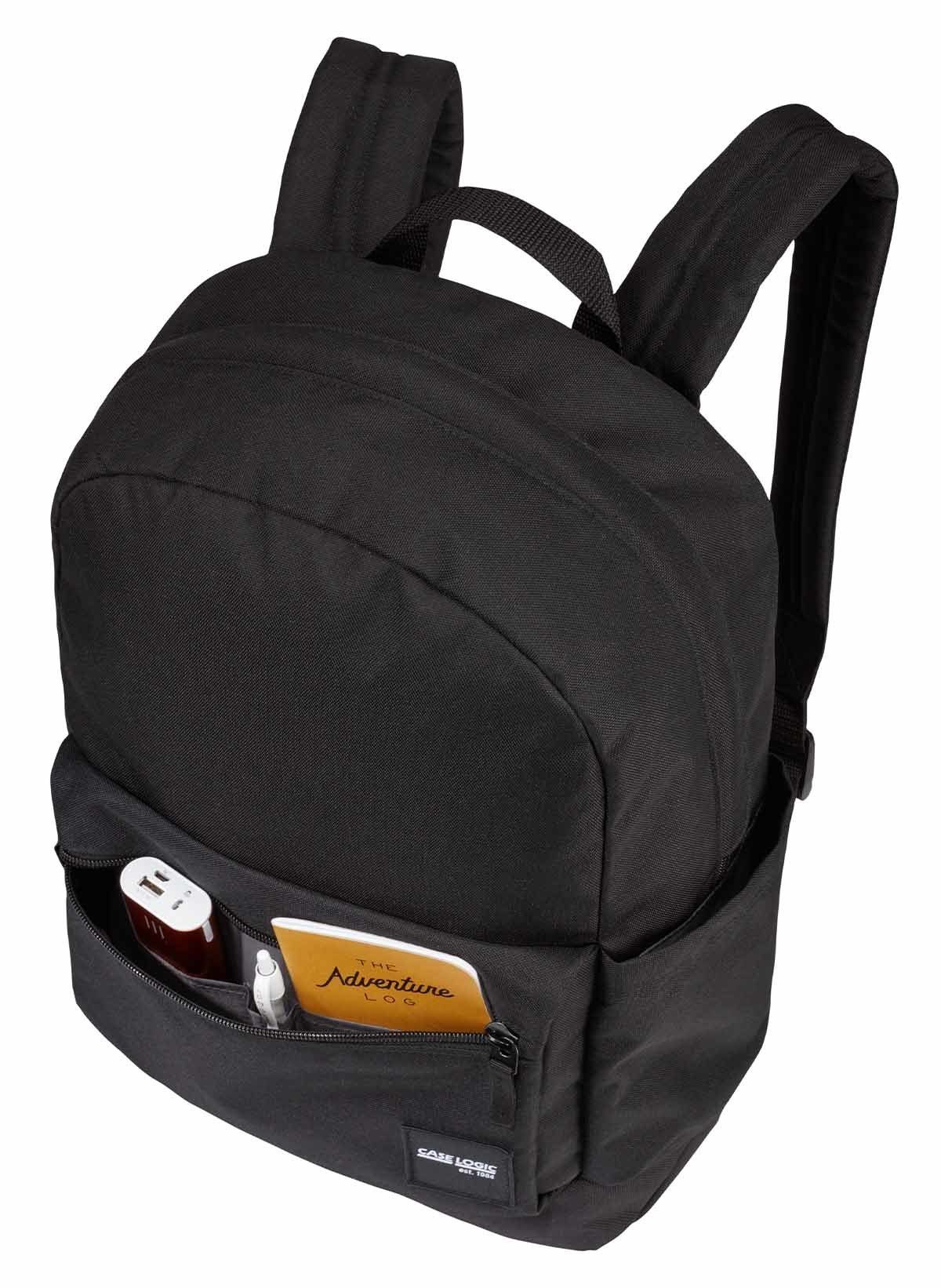 Backpack Logic Case Commence Black Notebookrucksack Recycled Case Logic