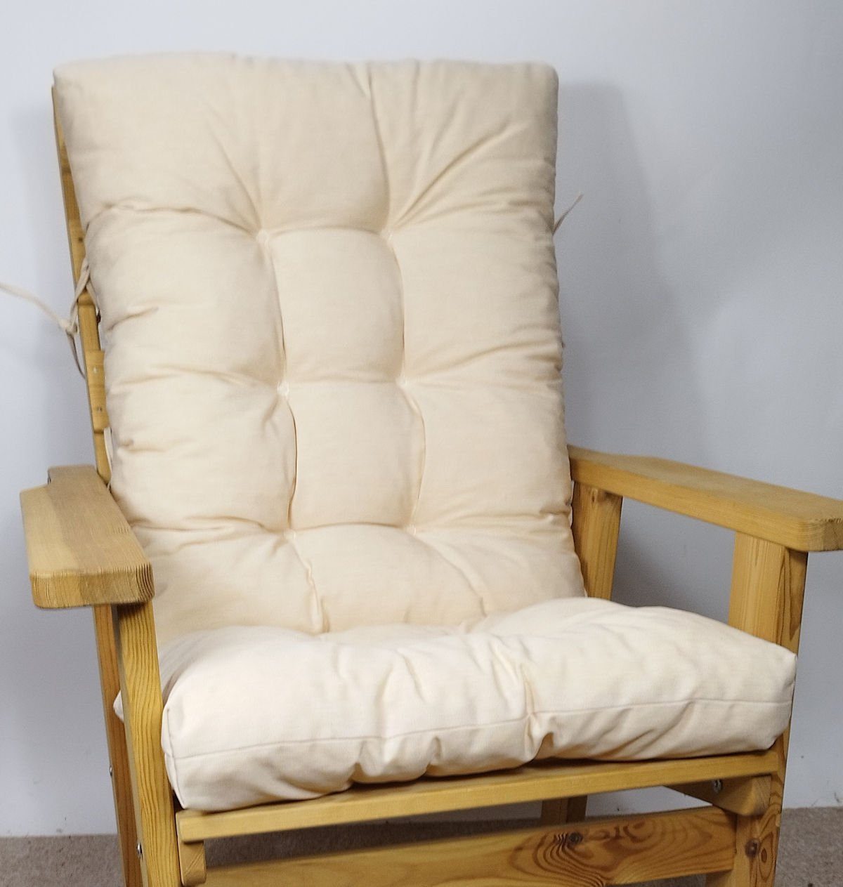 Rattani Hochlehnerauflage Polster Kissen Gartenstuhl Gartenmöbel günstig online kaufen