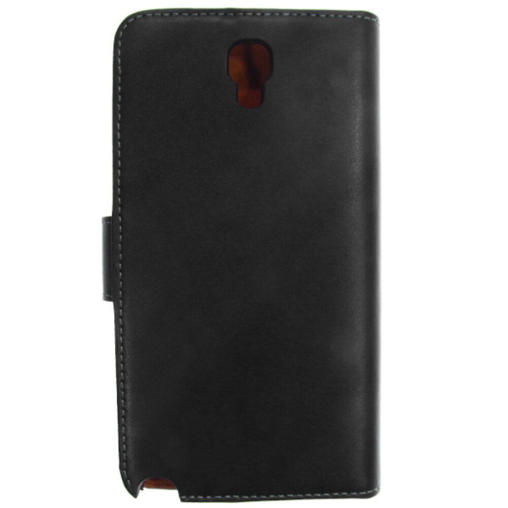 Handytasche Leder-Handyhülle für Samsung Note 3 Neo Schwarz 4250710552795 (Book Cover)