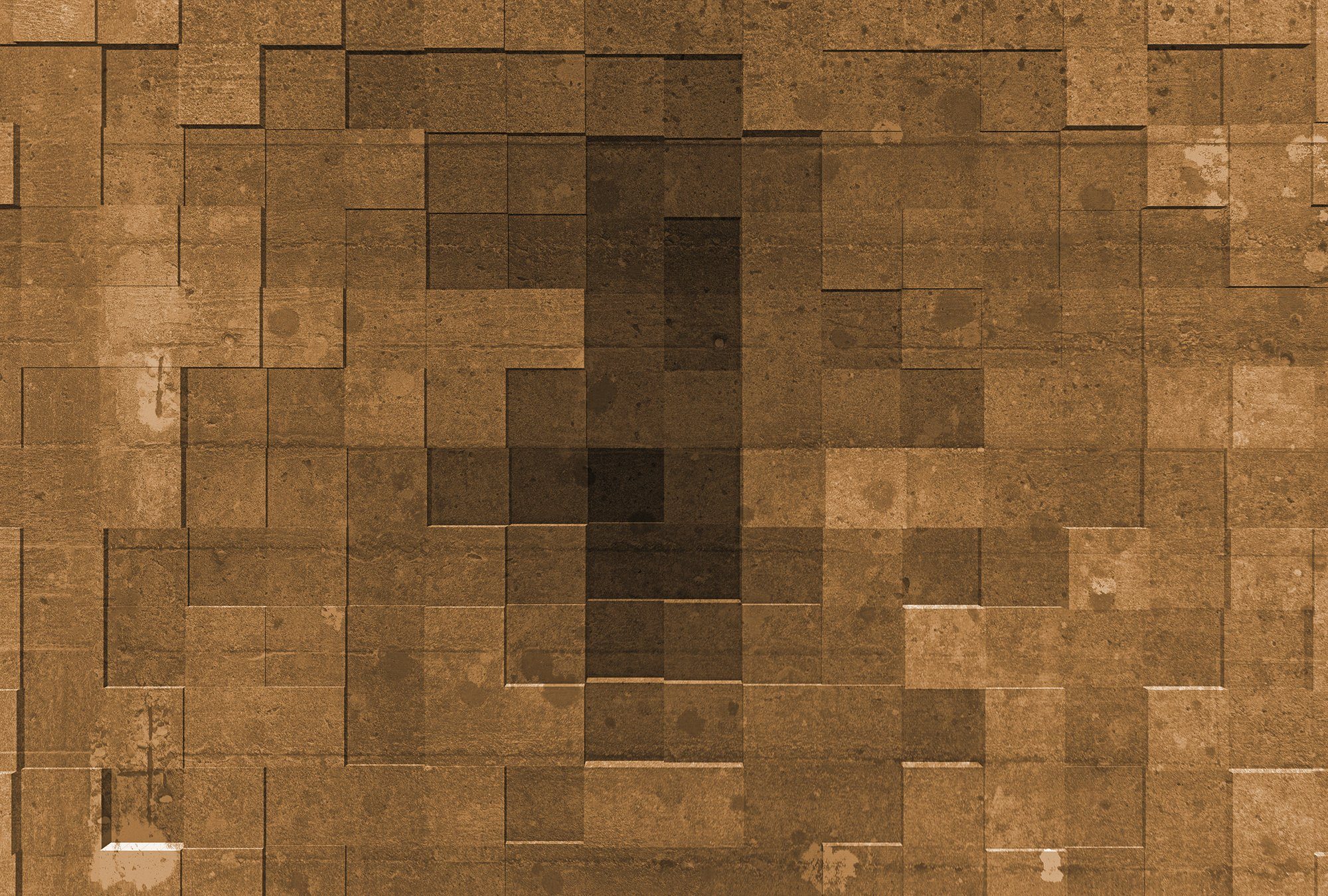 Architects Paper Fototapete Atelier 47 Mosaic Tiles 1, glatt, geometrisch, (4 St), Vlies, Wand, Schräge, Decke
