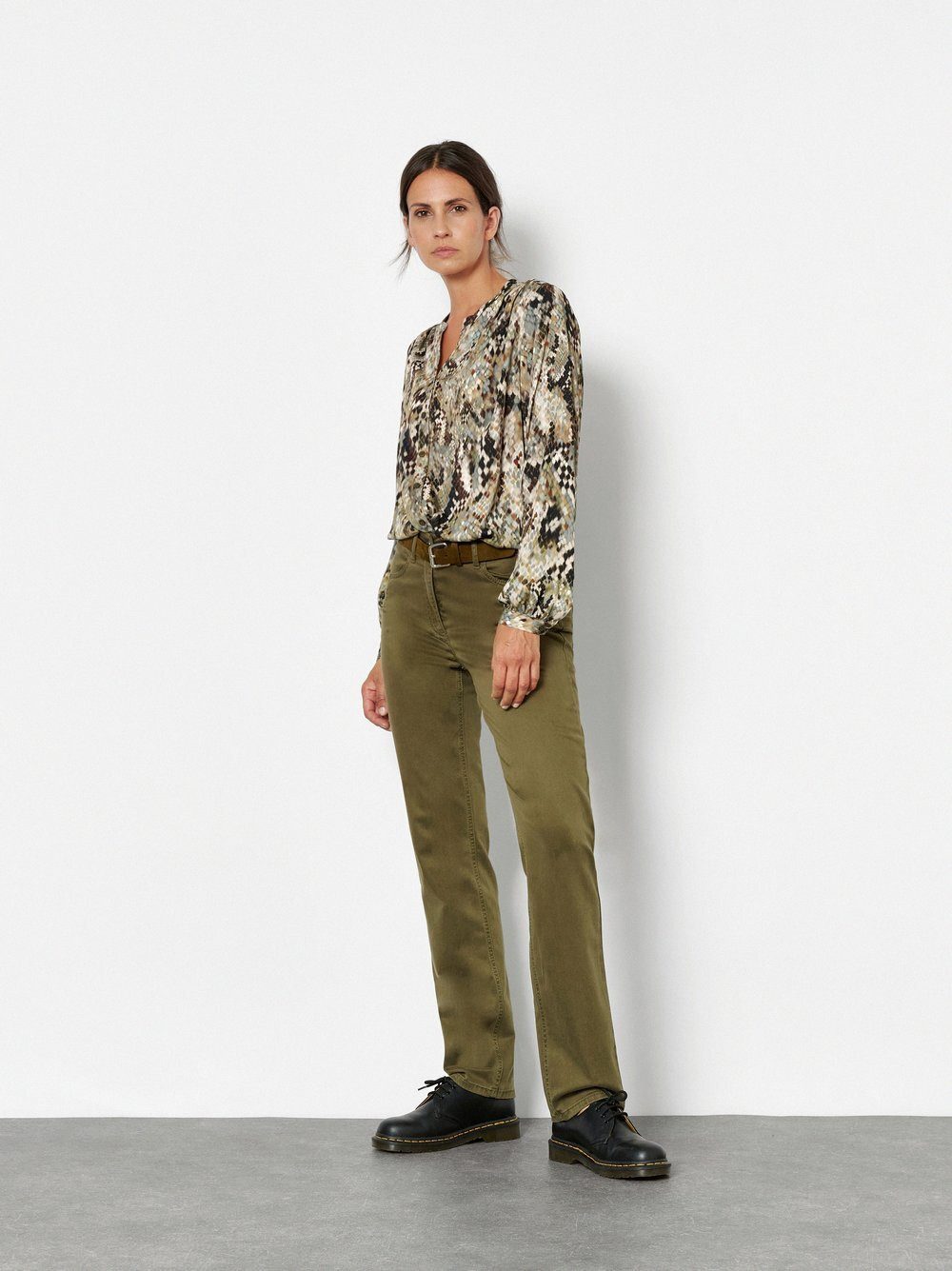 TONI Stretch-Hose Be Loved aus Baumwollsatin
