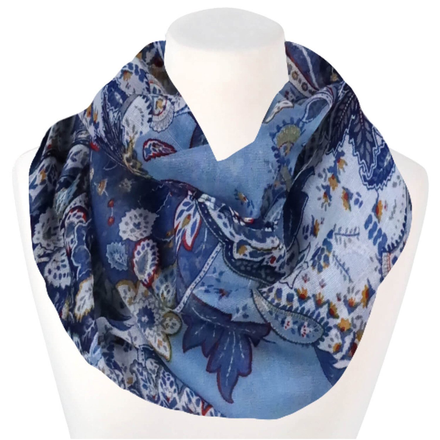 chic4home Loop Voyage Vibes, (1-St. 1-teilig), Damen Loop-Schal Schlauchsch günstig online kaufen