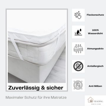 Matratzenschoner Matratzenschoner Wasserdicht und Atmungsaktiv Waschbar mit 4 Eckgummi COFI 1453