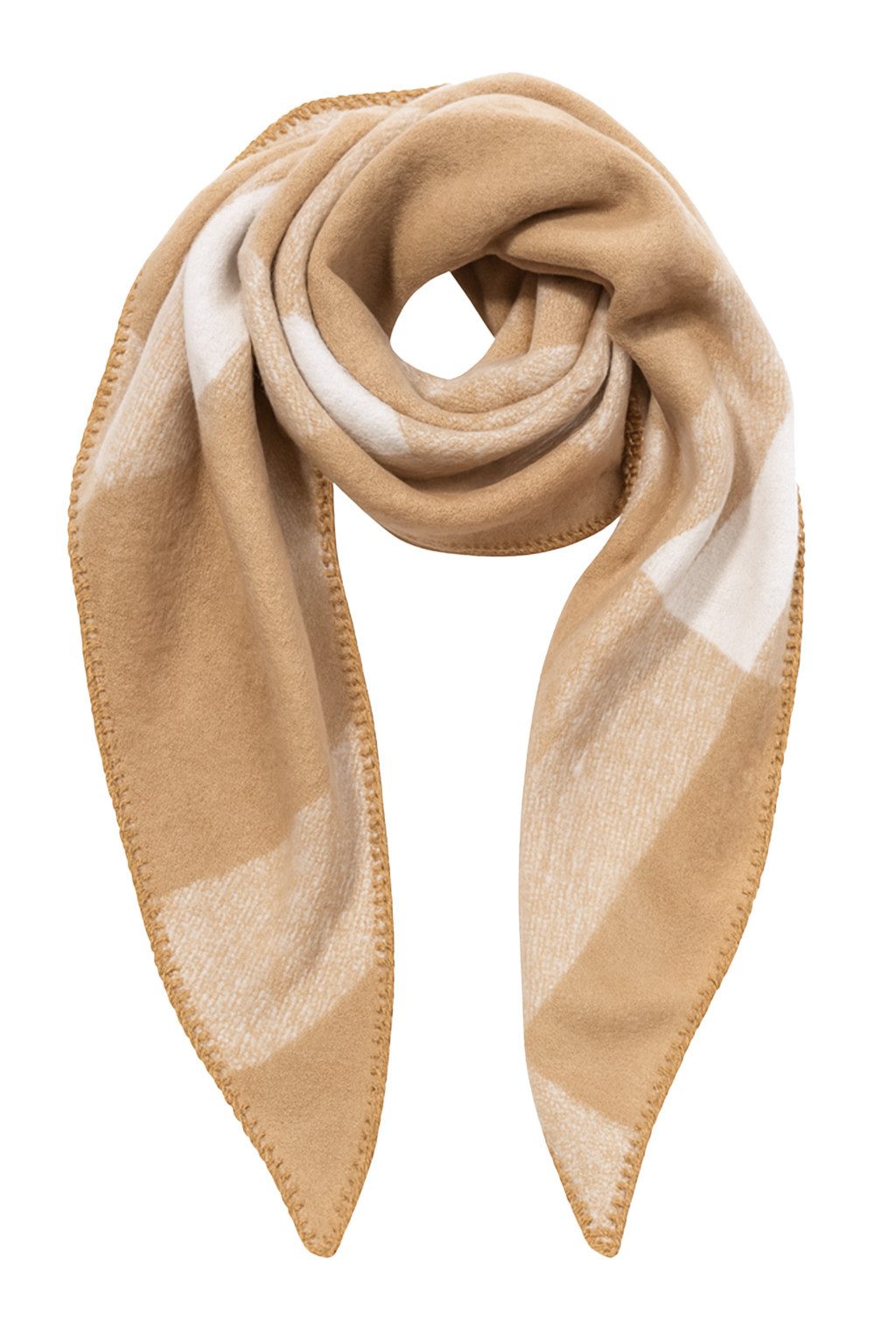 Modeschal Weicher Schal mit Fransen - Leicht und stylisch - Accessoire