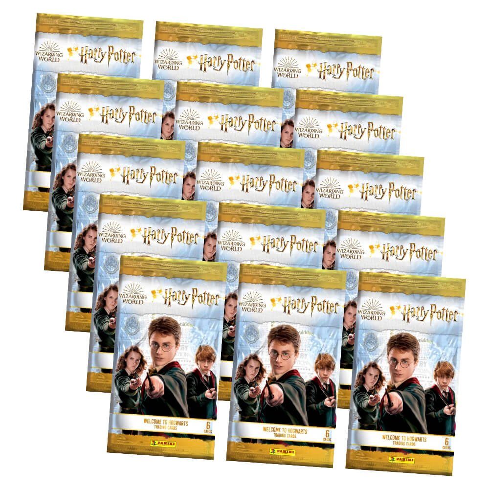 Panini Sammelkarte Harry Potter 2 Welcome to Hogwarts Karten - Harry Potter Trading Cards, Harry Potter Karten - 15 Booster
