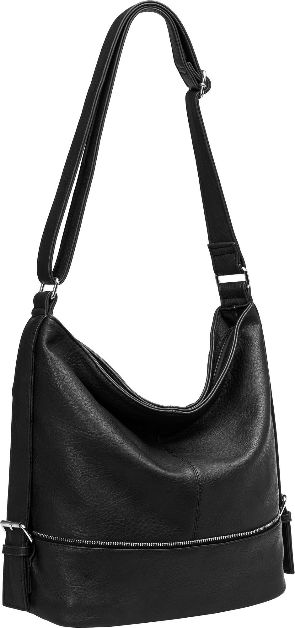 Covelin Damen Canvas Schultertasche – Hobo Tote, Umhängbar, 39,4x35,8 Cm, Große Kapazität