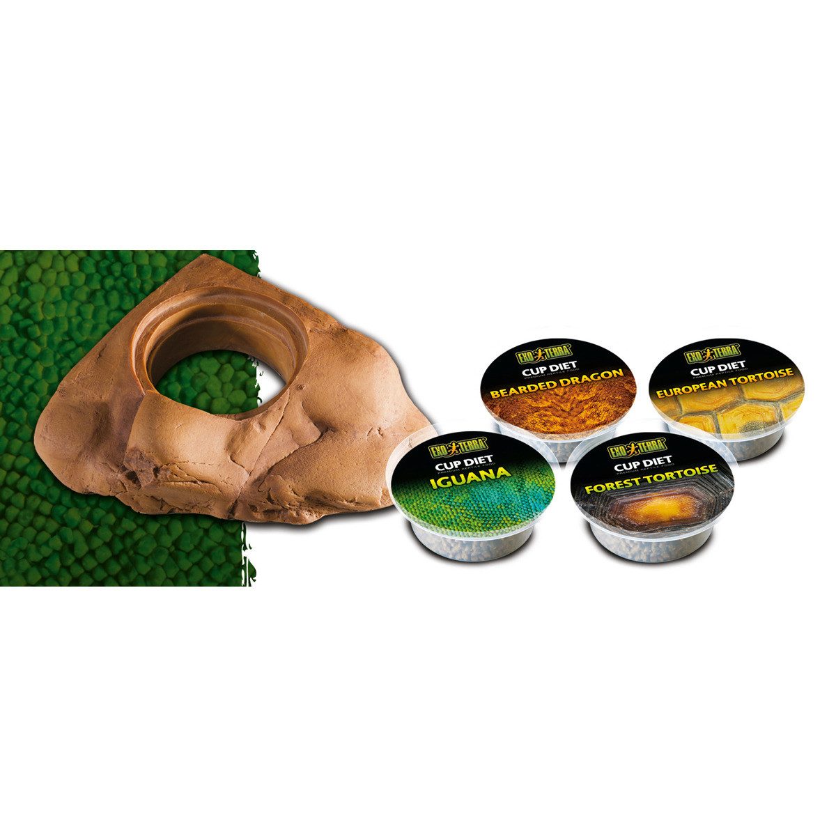 Exo Terra Futterspender Futterschale für Diet Cups