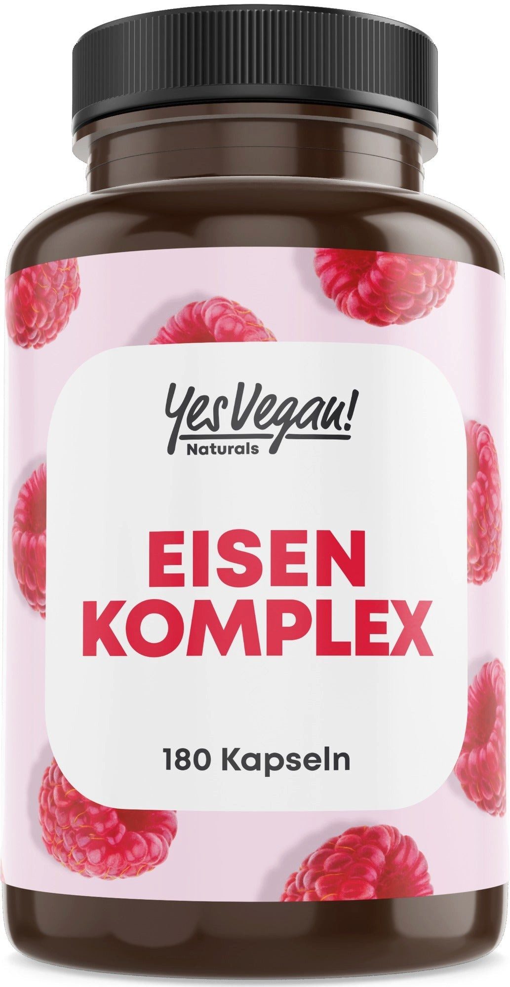 Yes Vegan Yes Vegan Naturals Eisen Bisglycinat Komplex Kapseln Kapseln, 180 St., 92 g