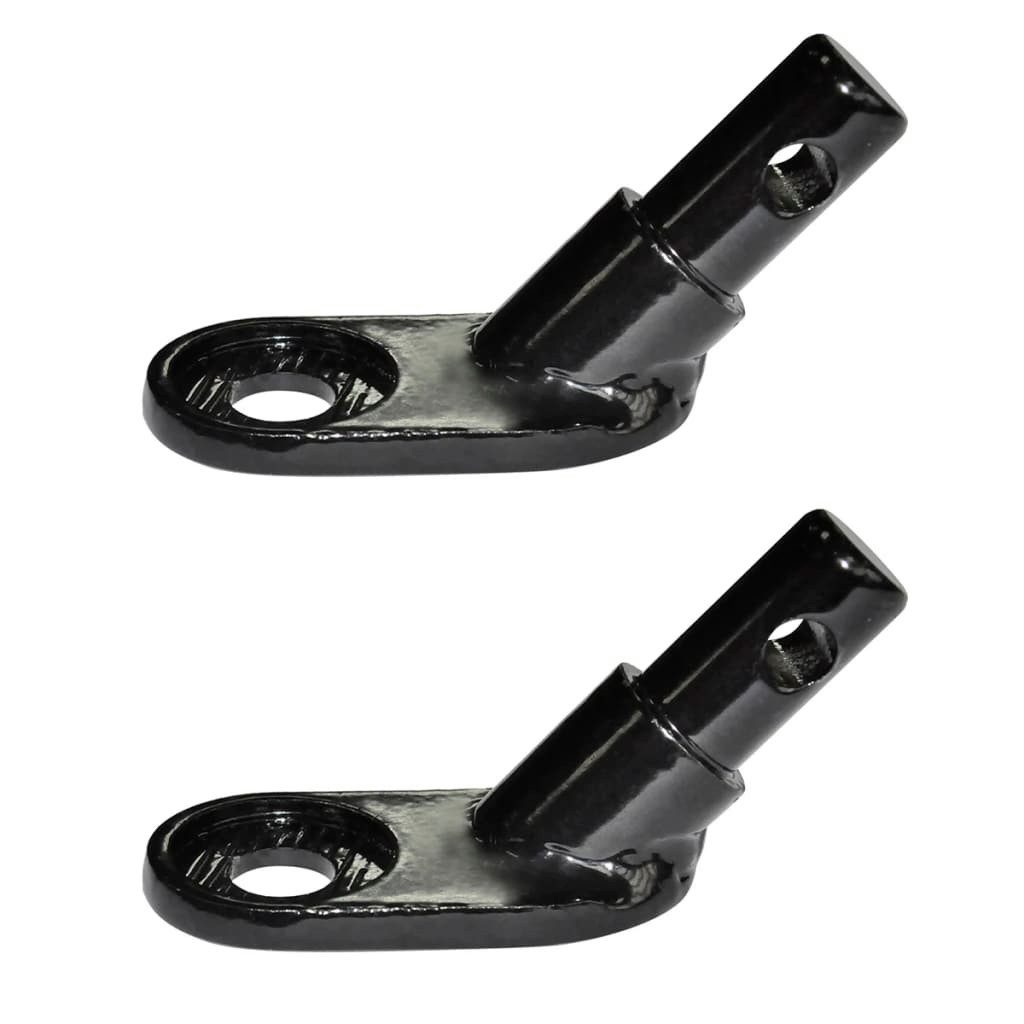 vidaXL Fahrradhalter Fahrradanhängerkupplungen 2 Stück Eisen