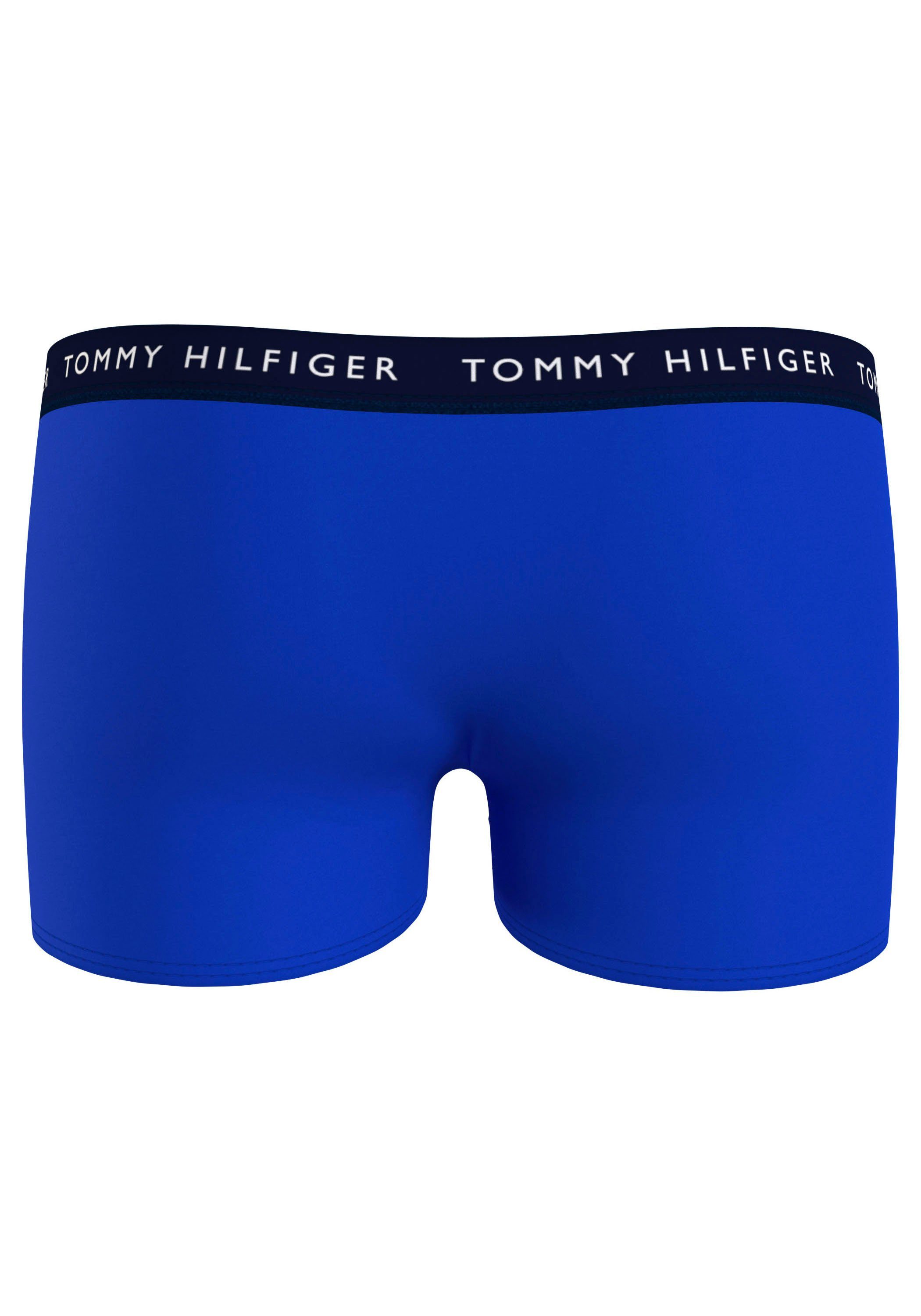 Tommy (Packung, Trunk Hilfiger 3P Logo-Taillenbund 3er-Pack) TRUNK Underwear mit