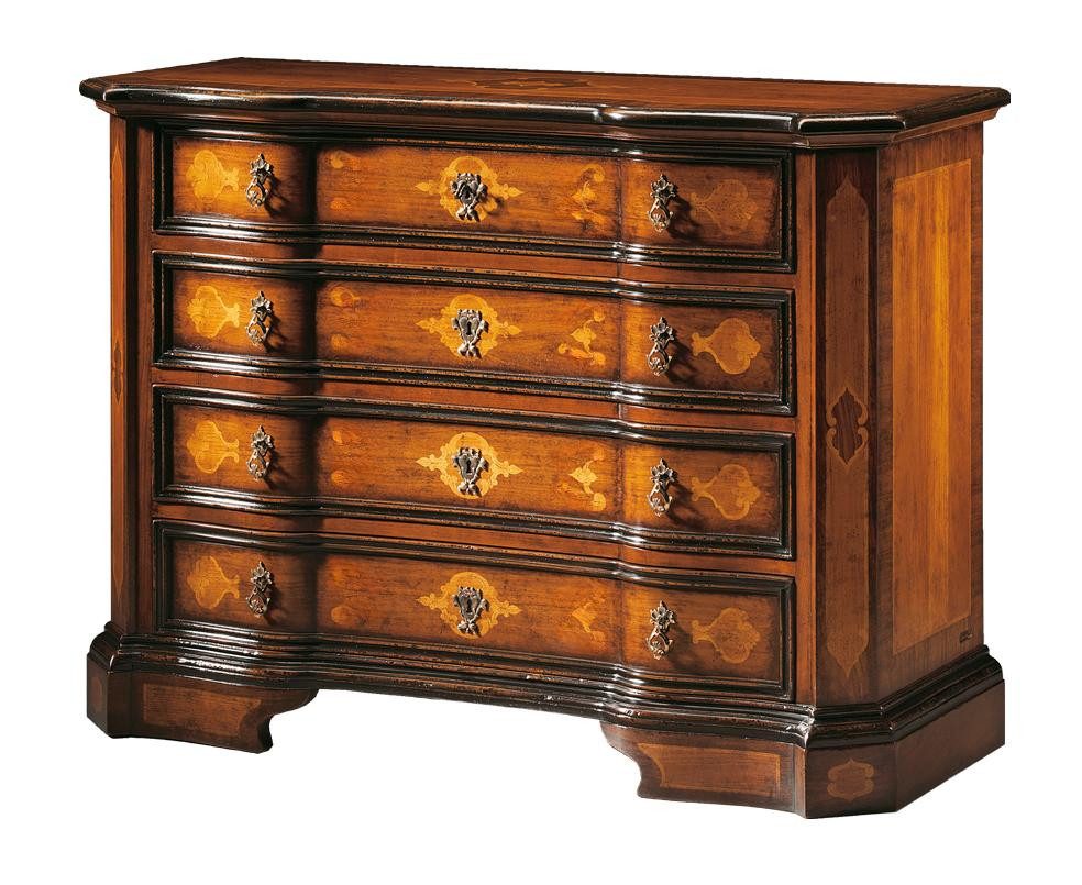 Schubkastenkommode Italy Landhaus Kommode Schrank Luxus Kommoden Schrank Regal Möbel