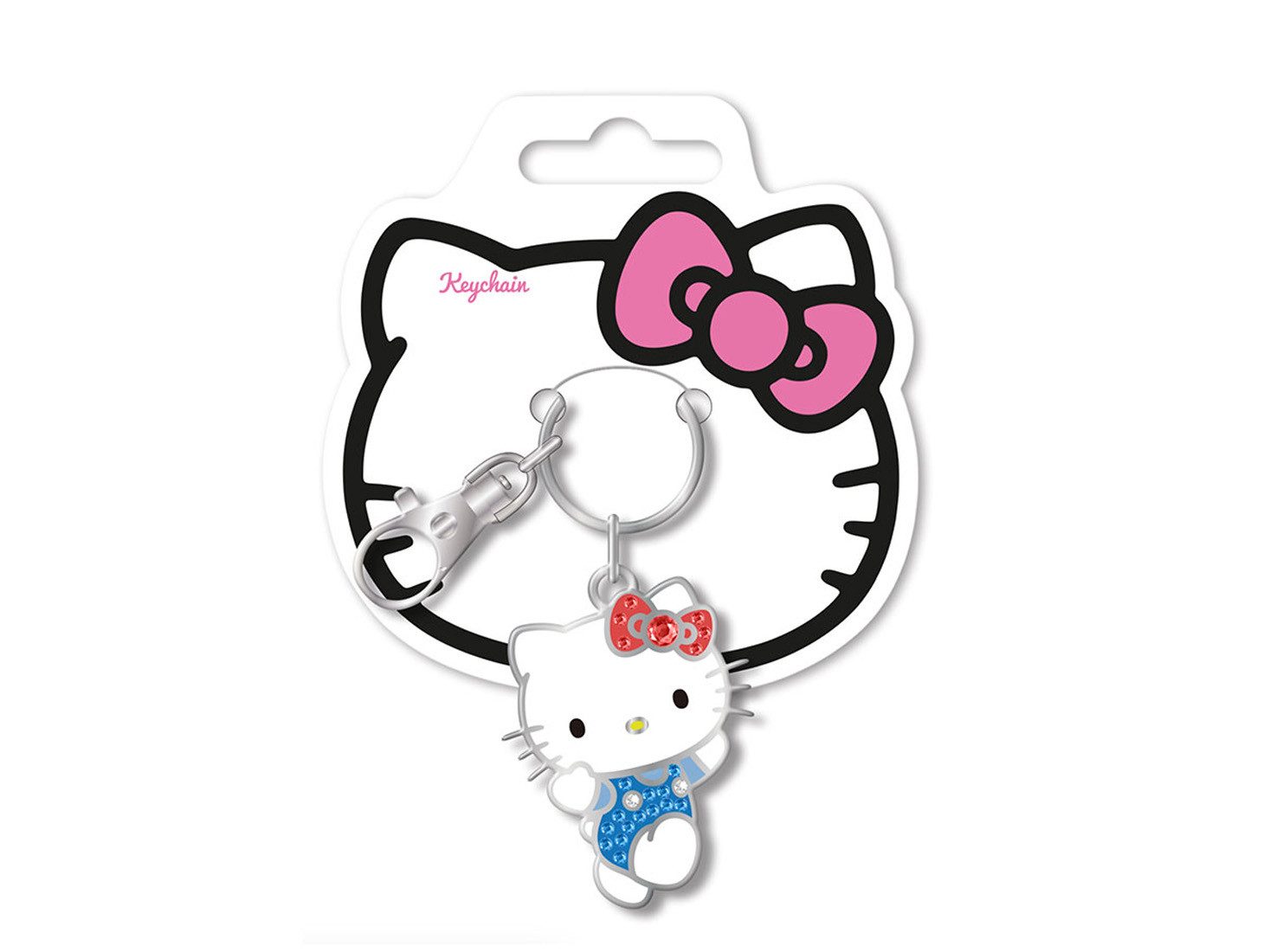Schlüsselanhänger Hello Kitty - Hello - Metall Keyring