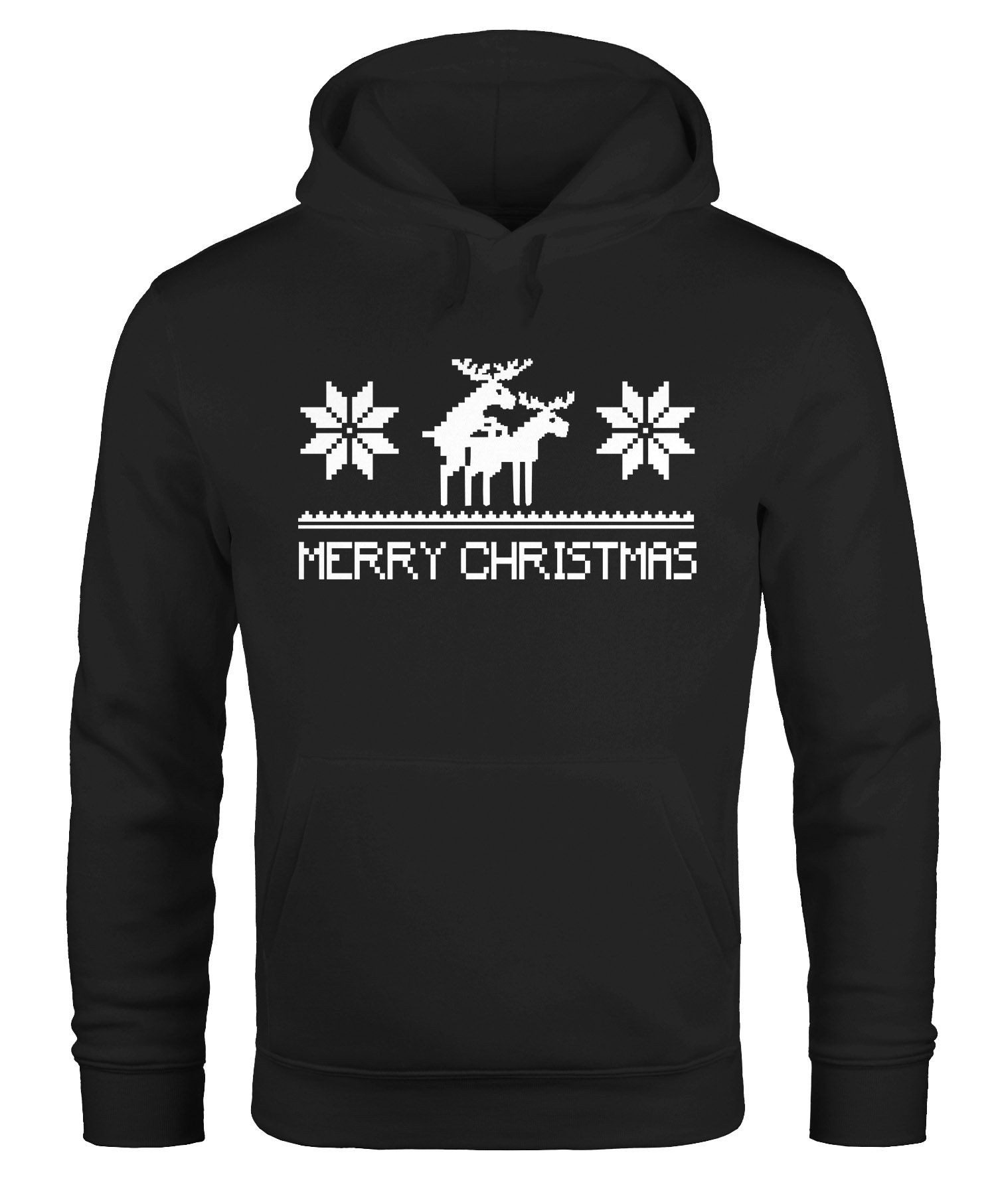 Hoodie Ugly Christmas Sweater Hoodie Herren Kapuzen-Pullover Moonworks®