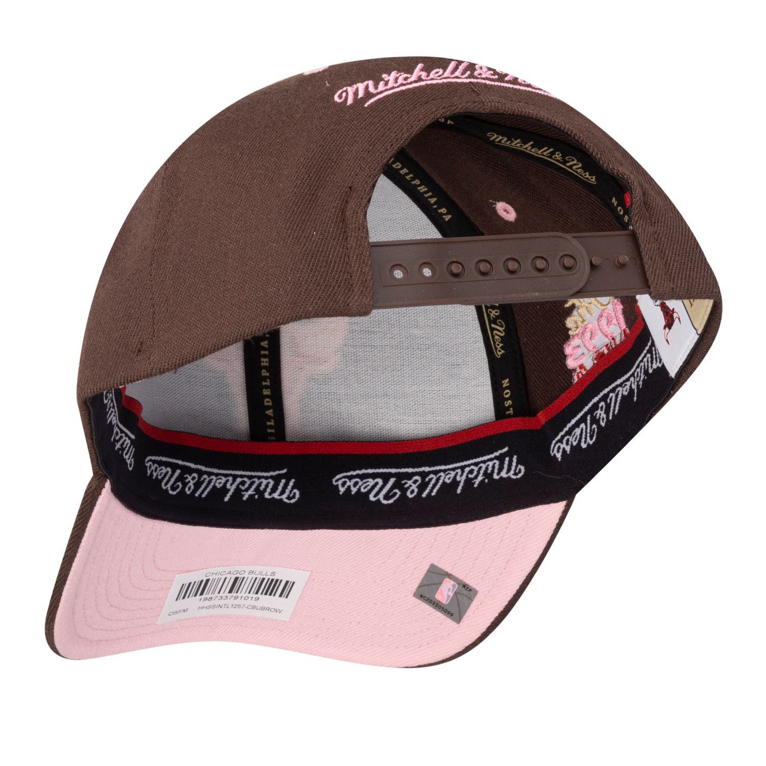 Mitchell & Ness Snapback Cap Stretch SUGAR Chicago Bulls