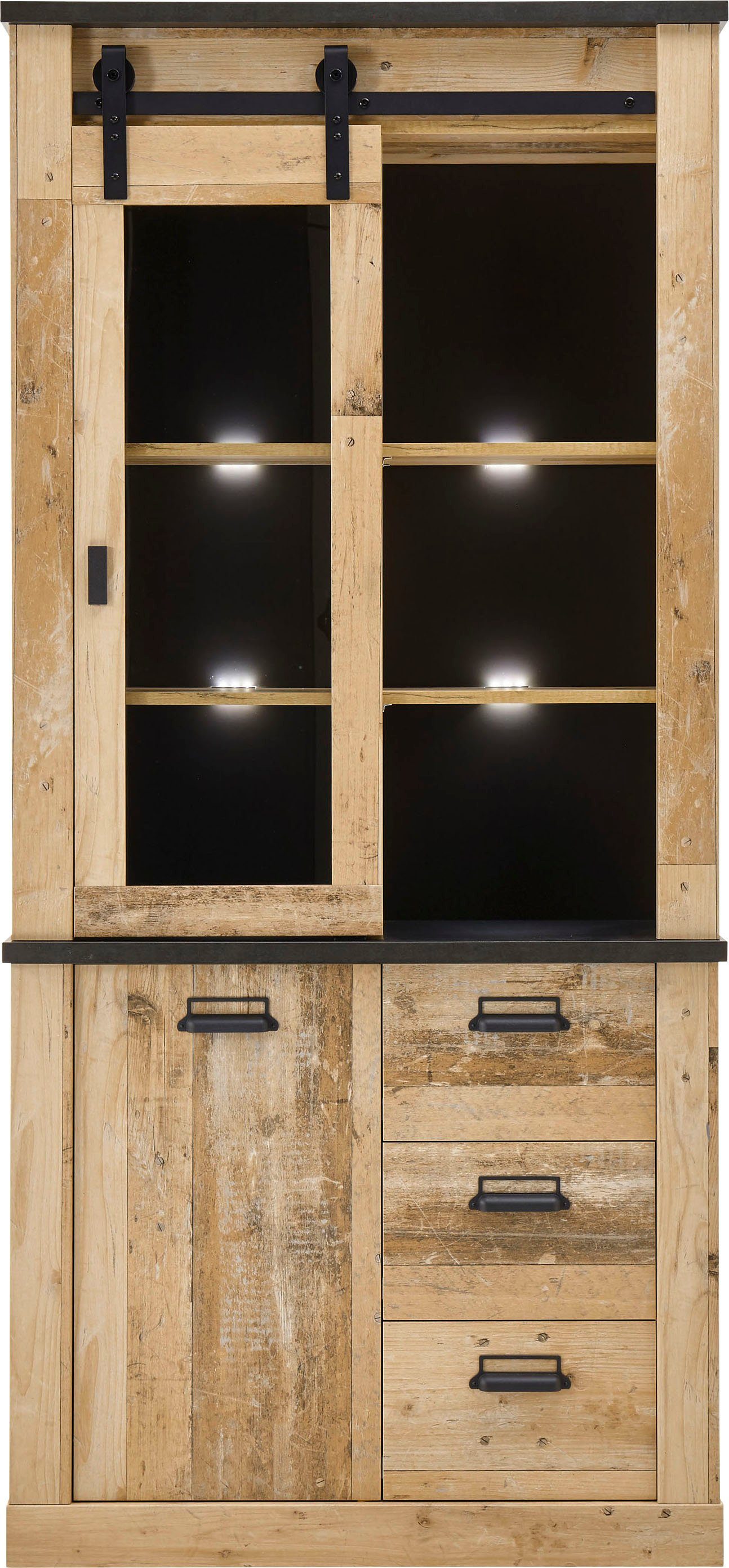 Home affaire Vitrine SHERWOOD Breite ca. 93 cm