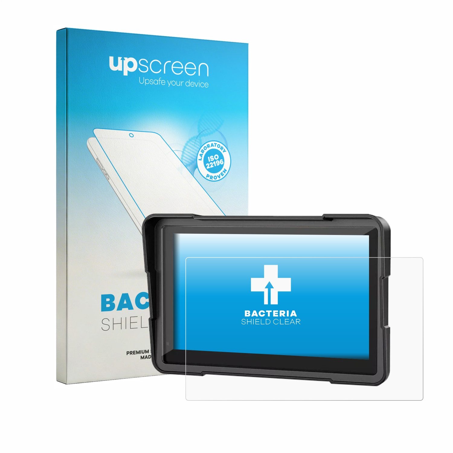 upscreen Displayschutzfolie Schutzfolie für CPMC B7 BMW Motorcycle GPS Navigation 7", Displayschutz Schutz Folie Klar antibakteriell