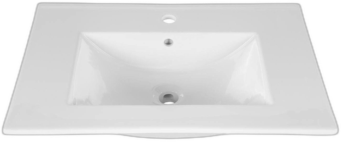 Xlmoebel Waschbecken Keramisches Spülbecken Waschbecken Badebecken Waschschale (1-St., Waschbecken), Hergestellt in Europa