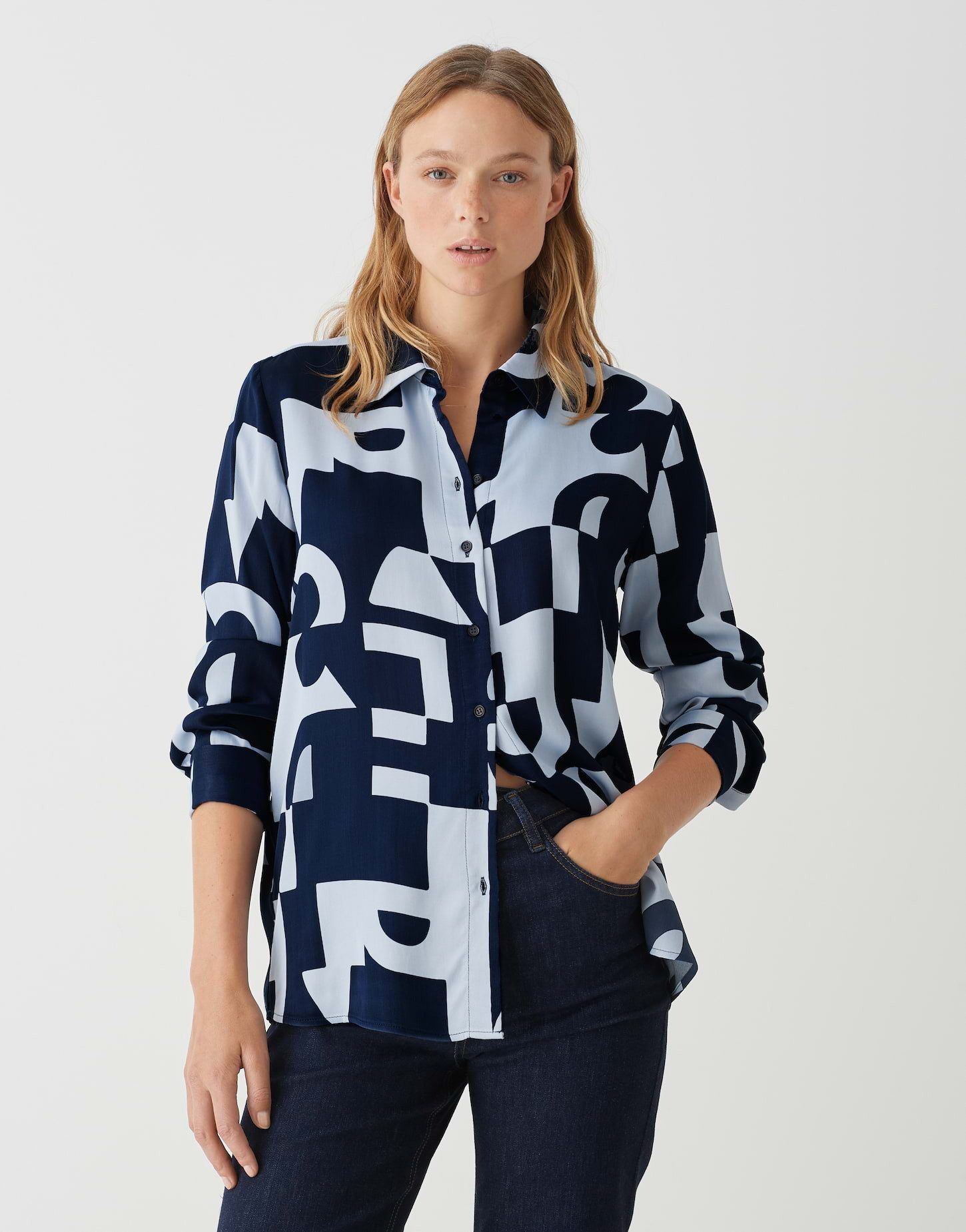 Hemdbluse Falkina bold