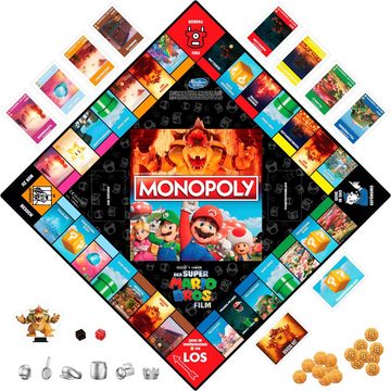 Hasbro Spiel, Gesellschaftsspiel Monopoly Super Mario Bros. Film Edition