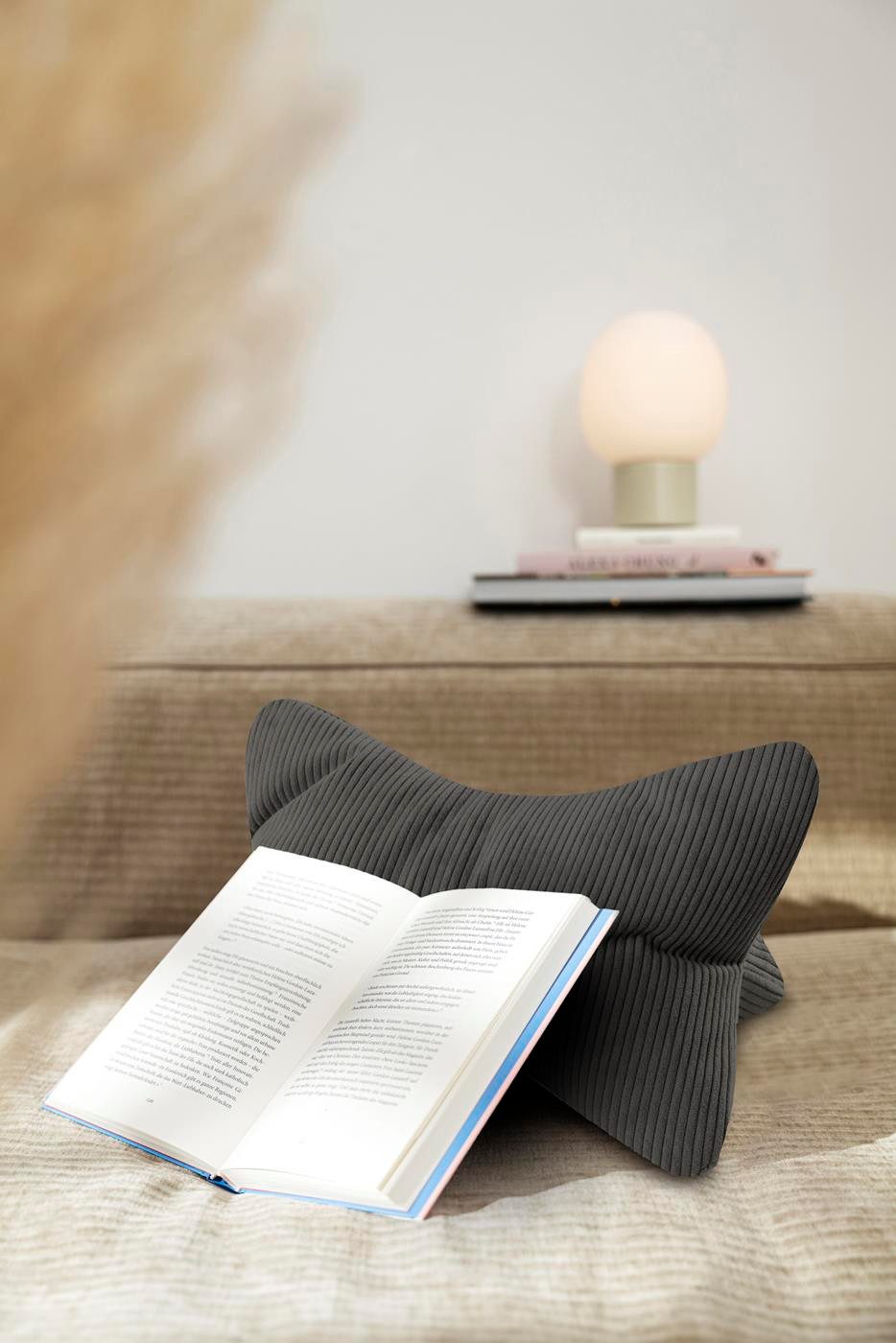 Magma Heimtex Kopfkissen Leseknochen Inga ergonomische günstig online kaufen