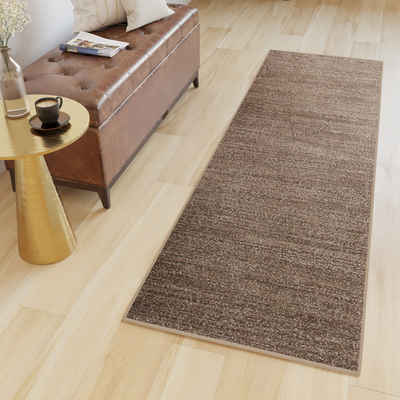 Läufer SARI, Tapiso, rechteckig, Höhe: 12 mm, Flur Kurzflor Modern Meliert Design Wohnzimmer Schlafzimmer Küche