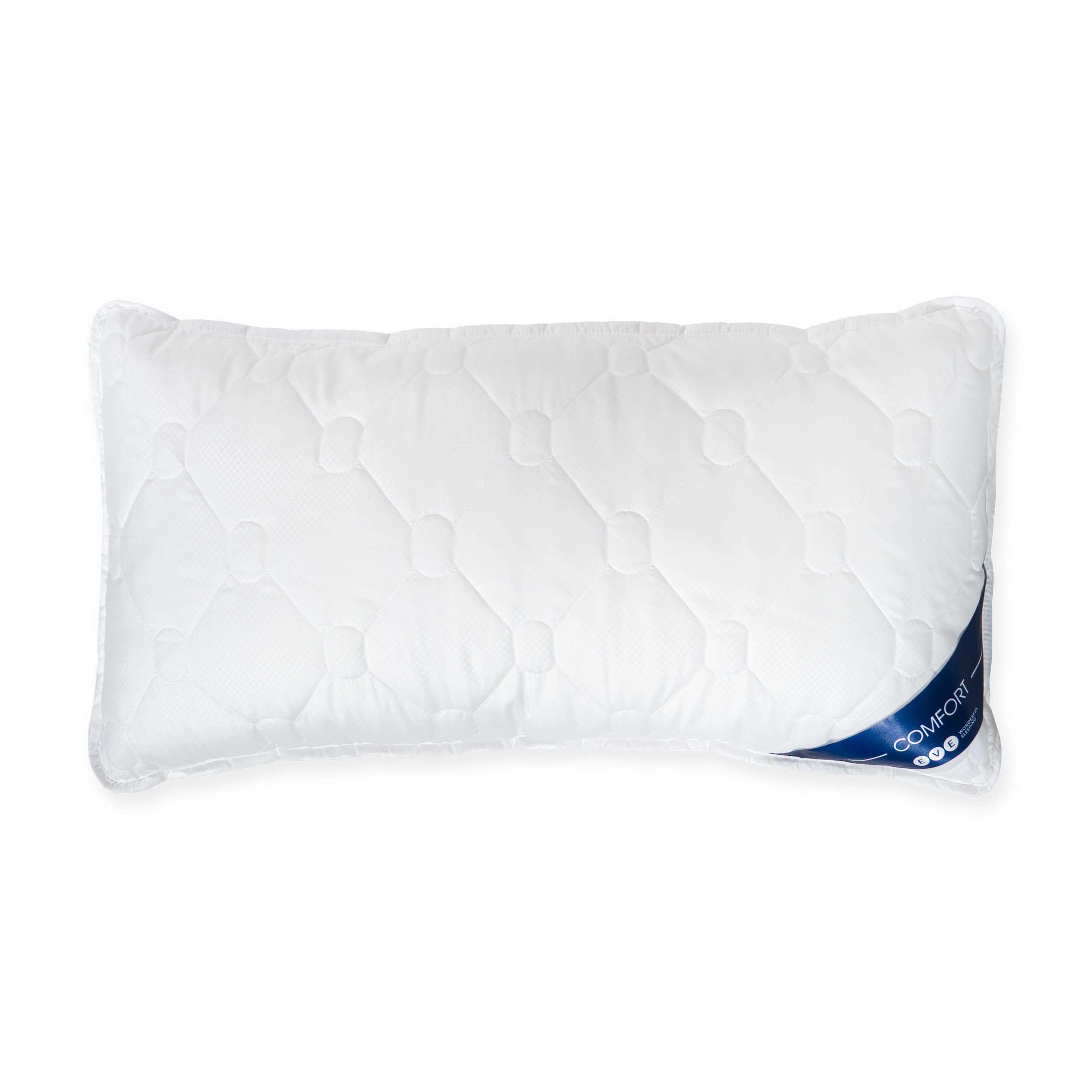 EVE wonderful sleeping Microfaserkissen Eve Comfort Wonderful Sleeping, Füllung: Polyester, Bezug: Microfaser, Rückenschläfer, Seitenschläfer, Bauchschläfer, optimale Unterstützung für Kopf und Nacken bei hoher Weichheit